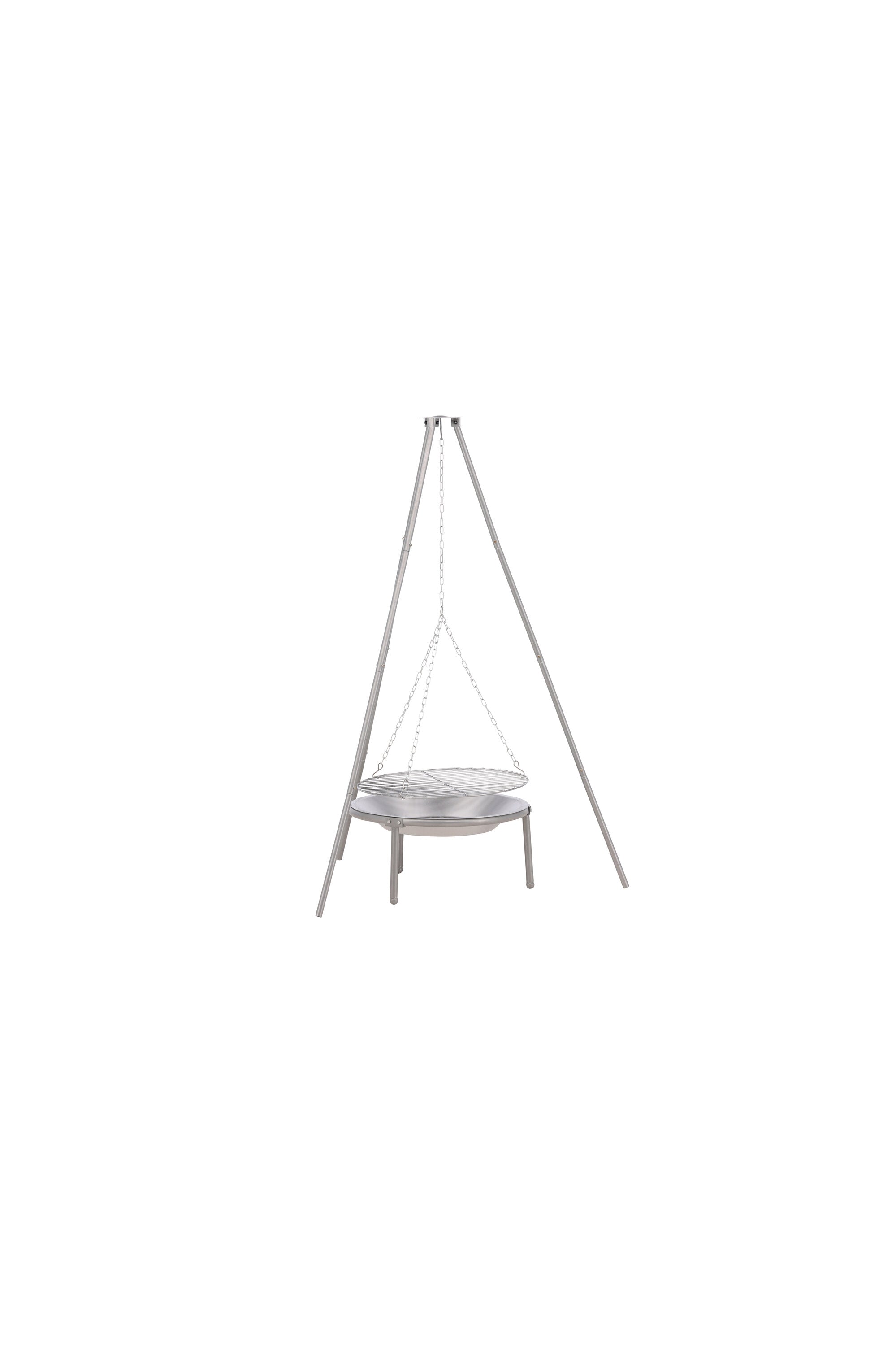 Ukunda Feuerpit in Silber präsentiert im Onlineshop von KAQTU Design AG. Feuerschale ist von Venture Home