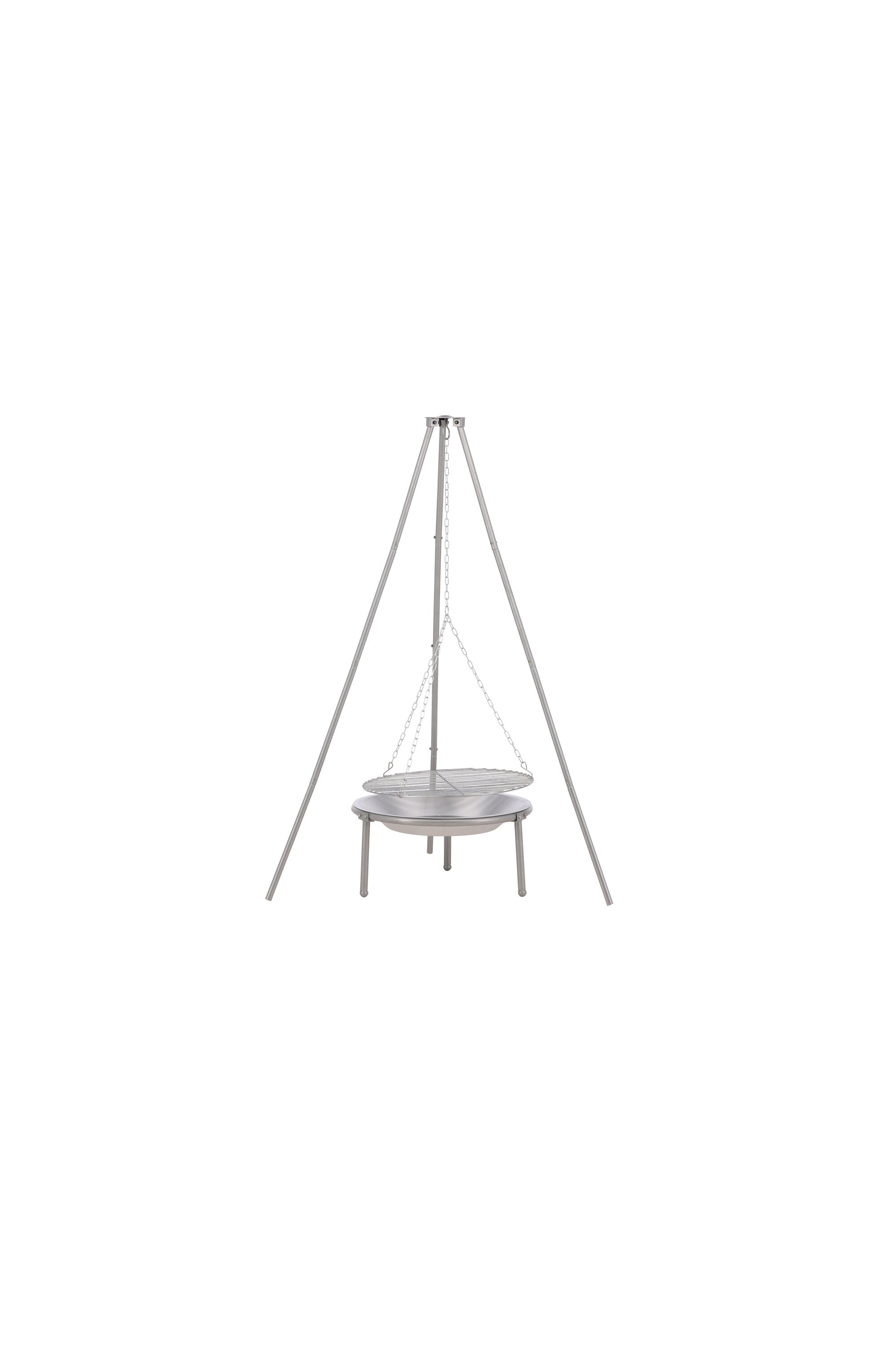 Ukunda Feuerpit in Silber präsentiert im Onlineshop von KAQTU Design AG. Feuerschale ist von Venture Home