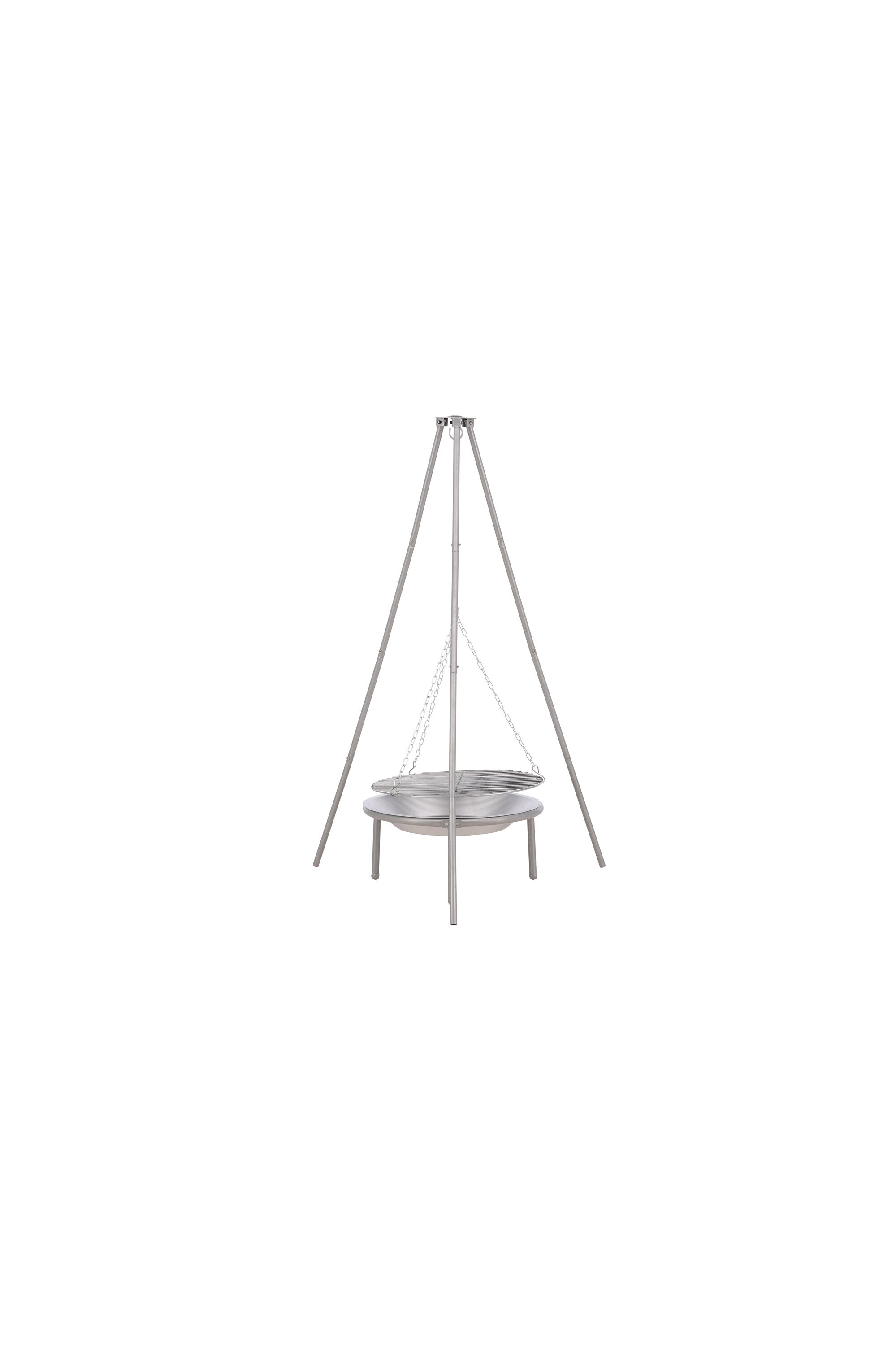 Ukunda Feuerpit in Silber präsentiert im Onlineshop von KAQTU Design AG. Feuerschale ist von Venture Home