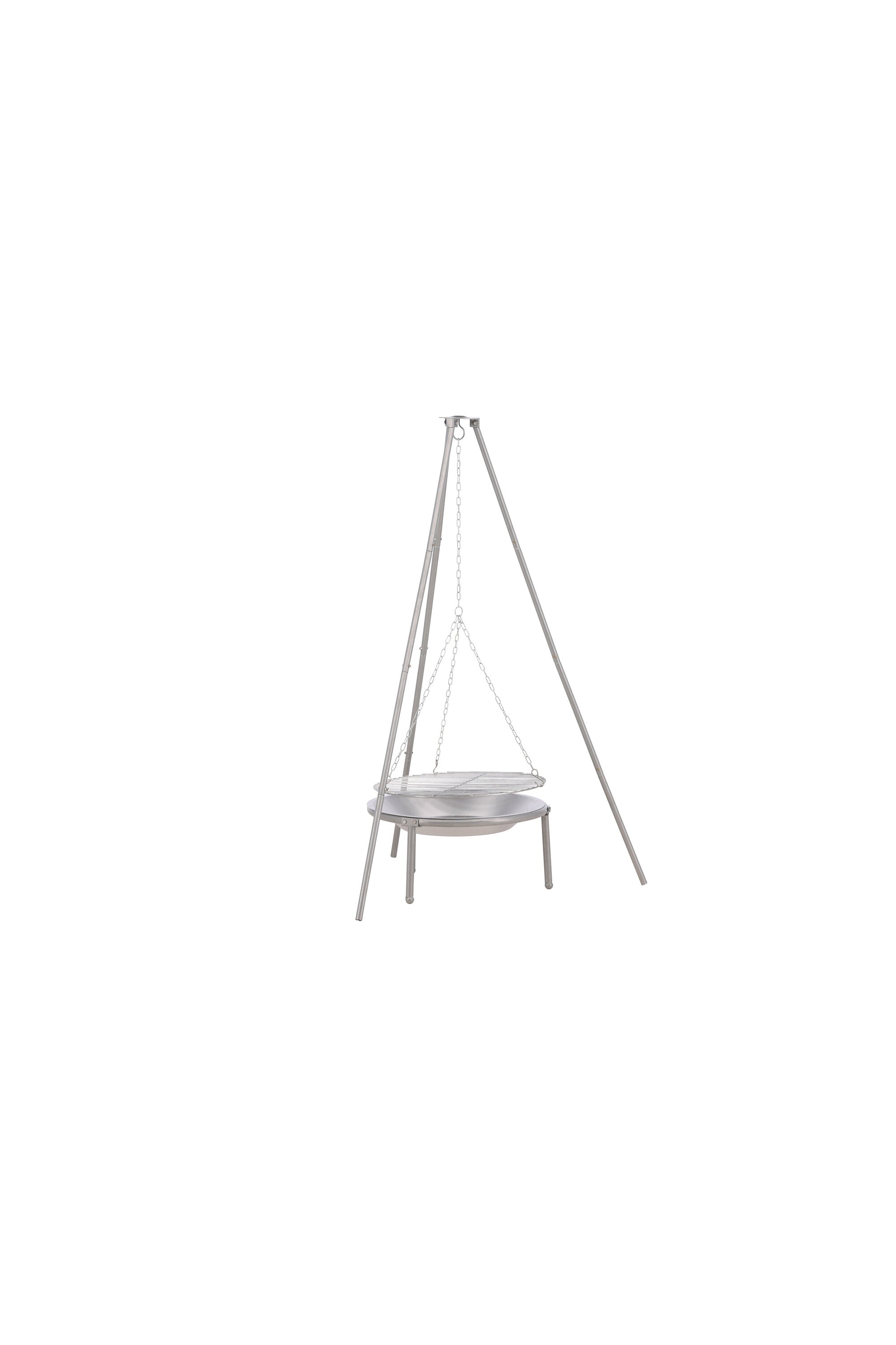 Ukunda Feuerpit in Silber präsentiert im Onlineshop von KAQTU Design AG. Feuerschale ist von Venture Home