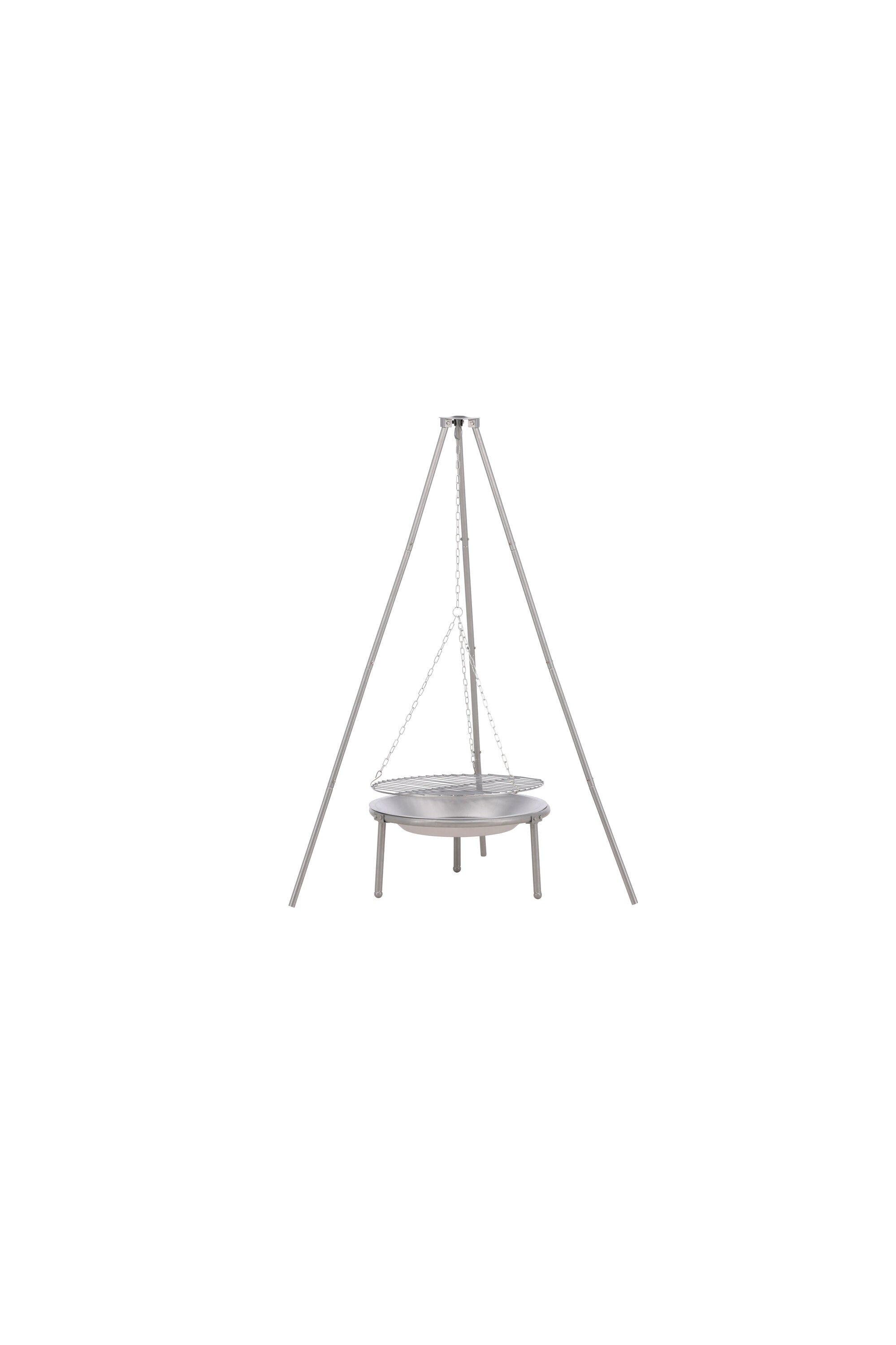 Ukunda Feuerpit in Silber präsentiert im Onlineshop von KAQTU Design AG. Feuerschale ist von Venture Home