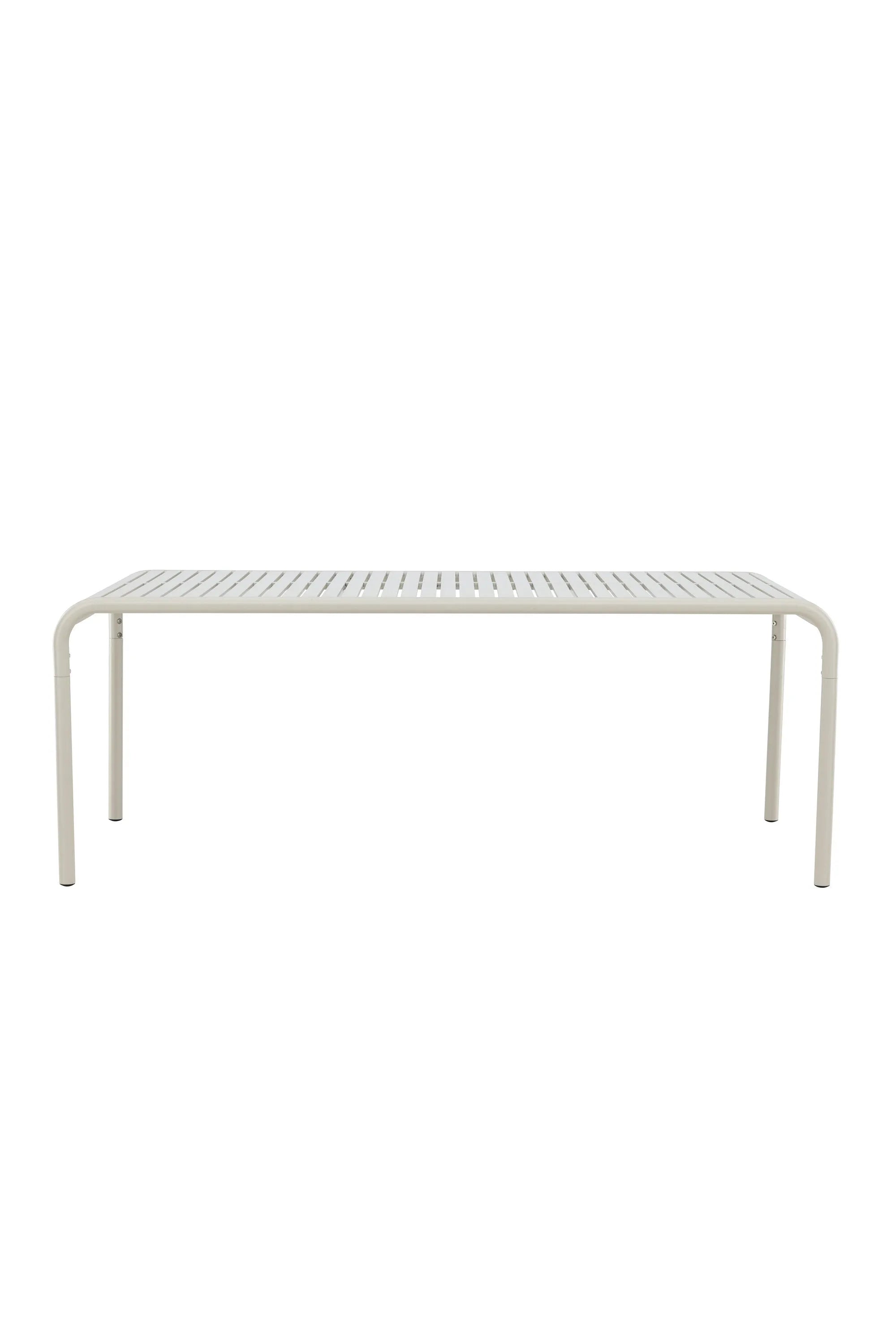 Rechteckiger Gartentisch Borneo von Venture Home, modern und langlebig, perfekt für stilvolle Außenbereiche.