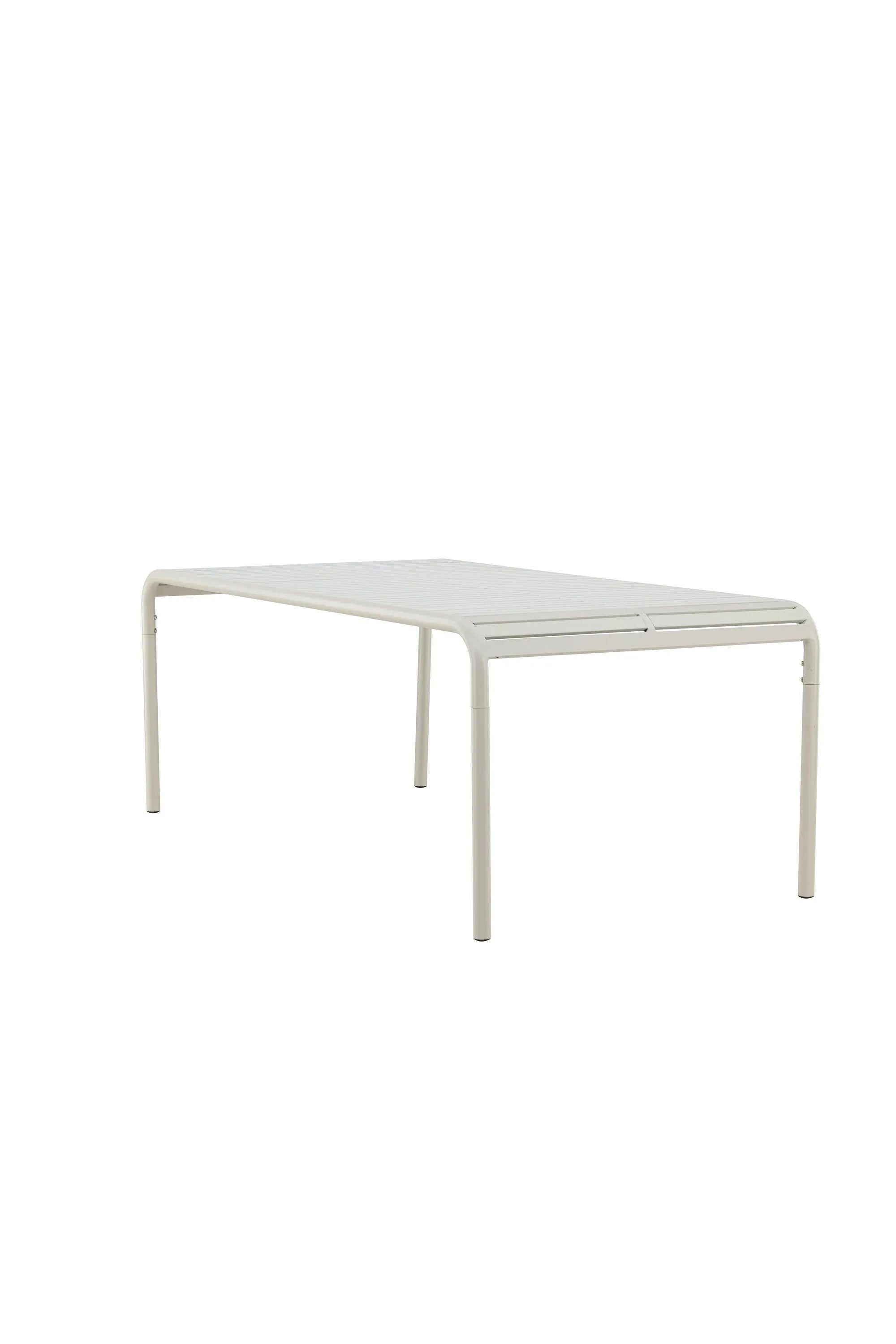 Stilvoller Gartentisch Borneo von Venture Home, rechteckig und robust, perfekt für moderne und langlebige Außenbereiche.