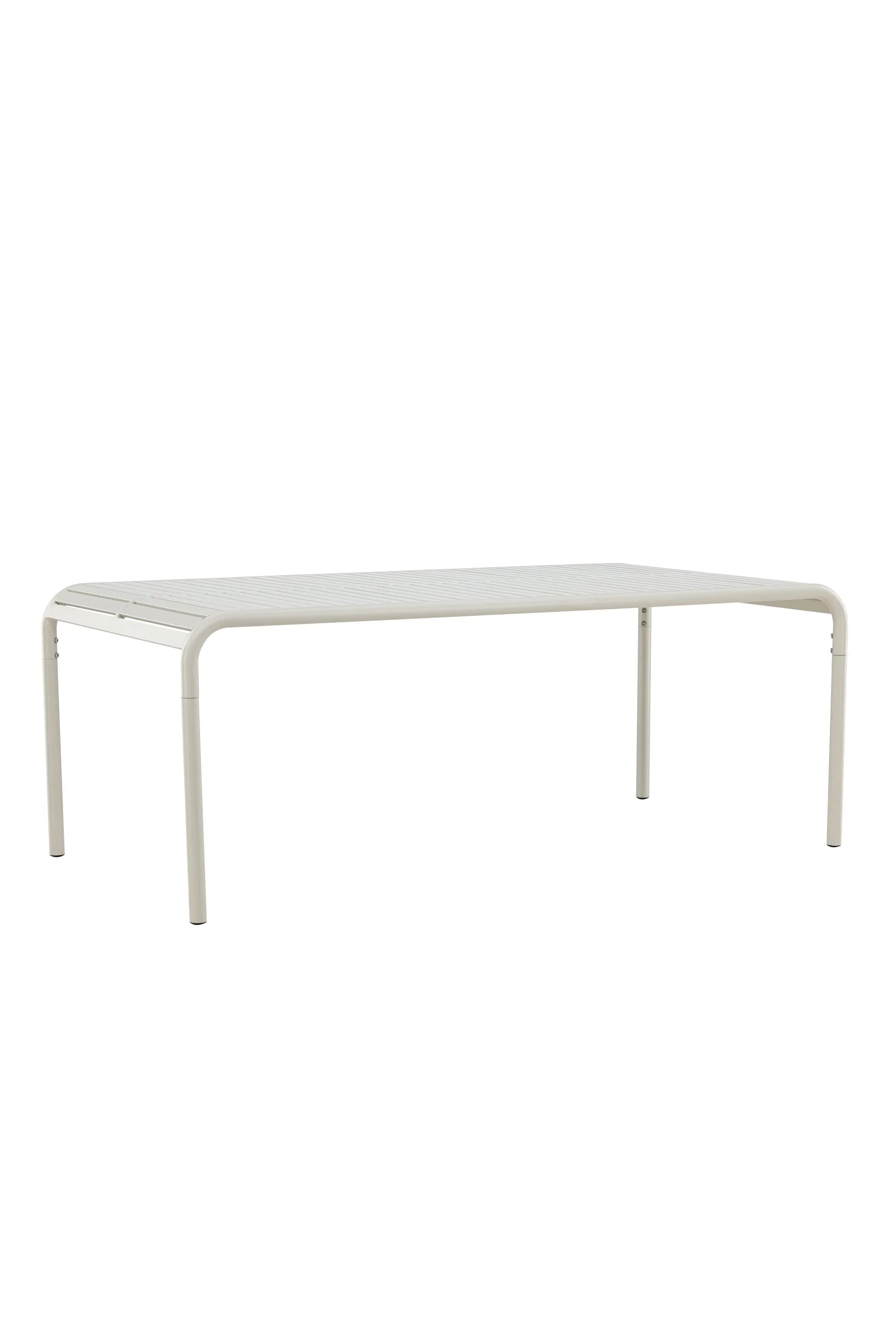 Moderner Gartentisch Borneo von Venture Home, rechteckig, ideal für stilvolle Außenbereiche, robust und vielseitig einsetzbar.