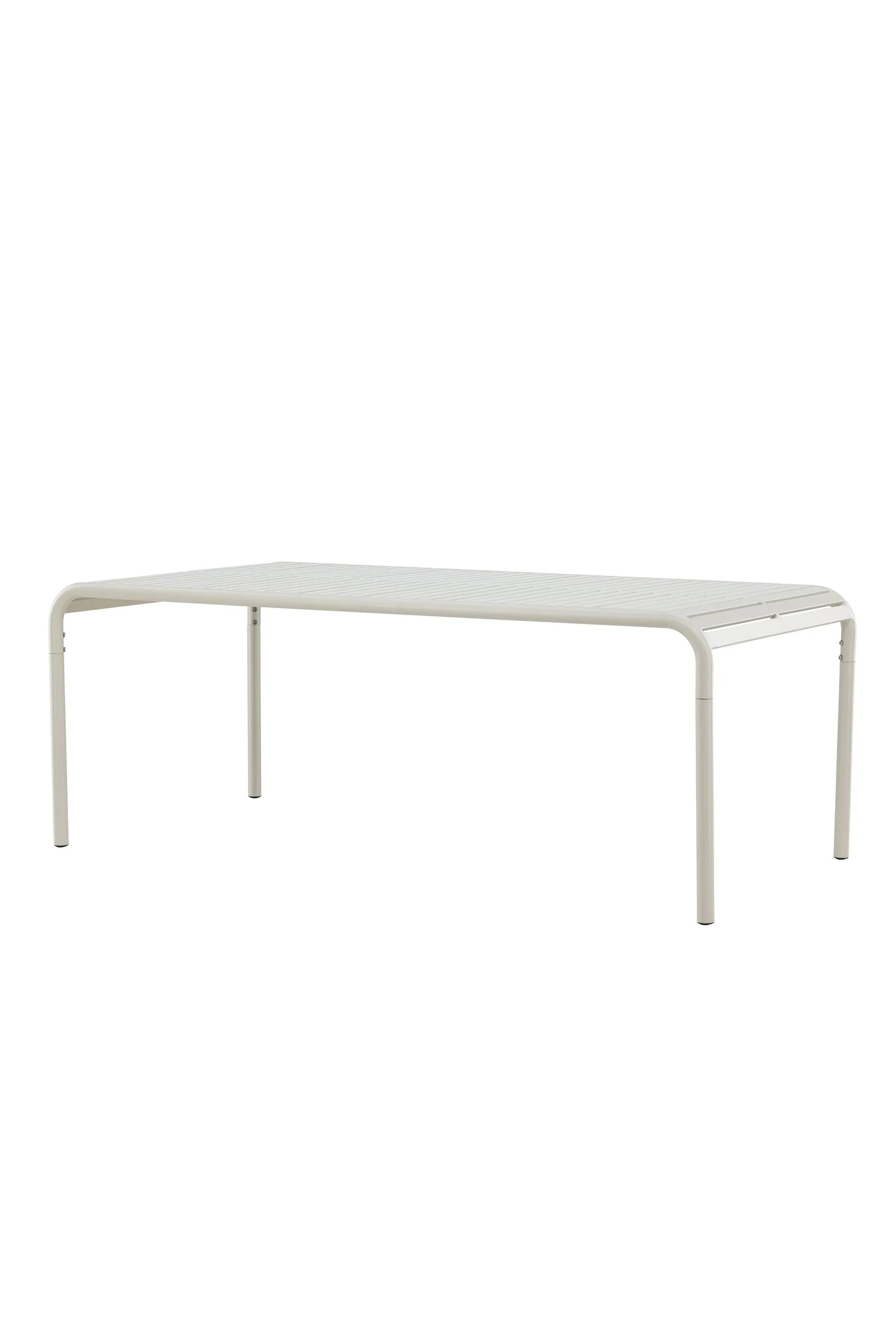 Moderner und robuster Gartentisch Borneo von Venture Home, rechteckig, ideal für stilvolle Außenbereiche und vielseitig einsetzbar.