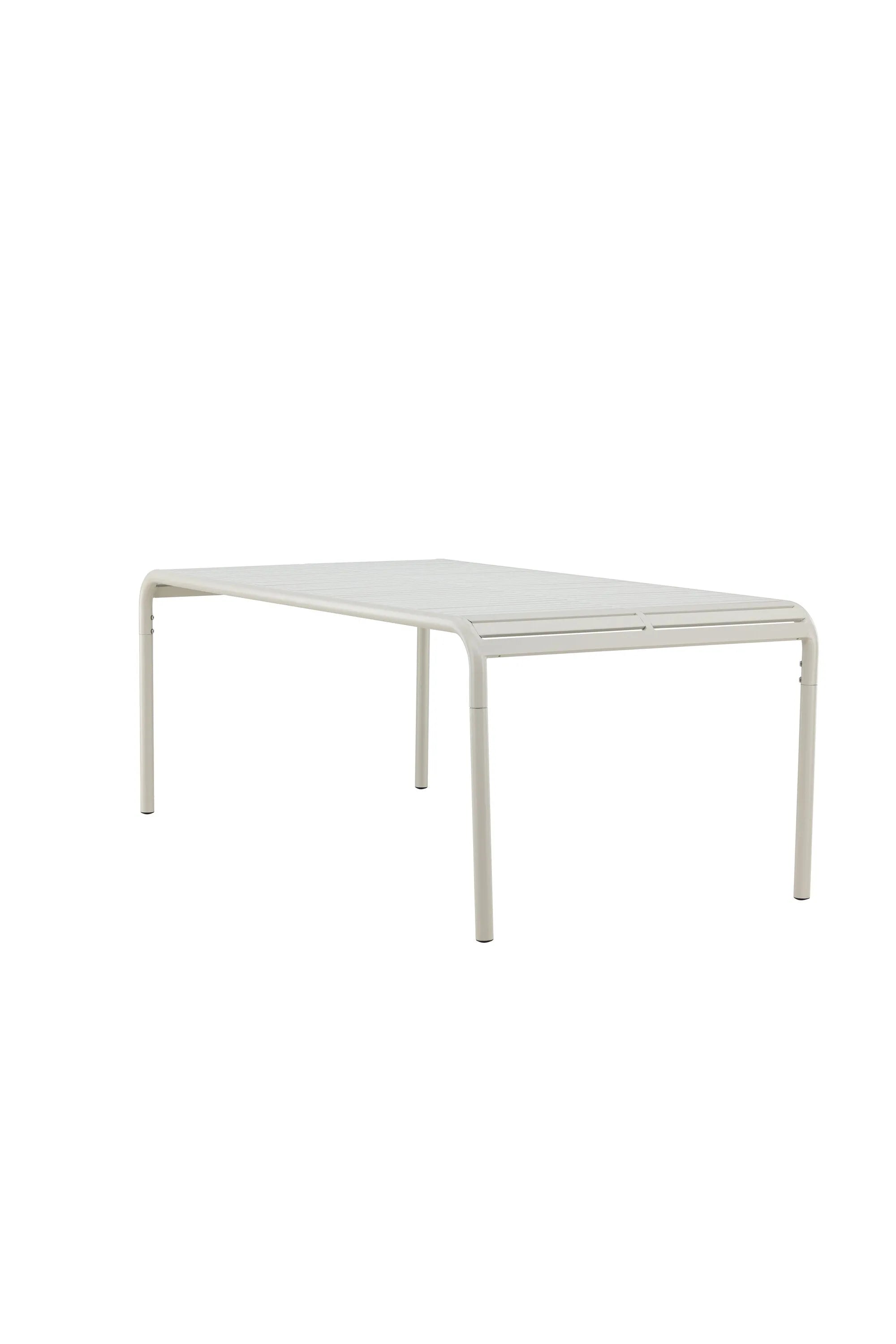 Eleganter Gartentisch Borneo von Venture Home, rechteckig, robust und perfekt für moderne Außenbereiche und vielseitige Nutzung.