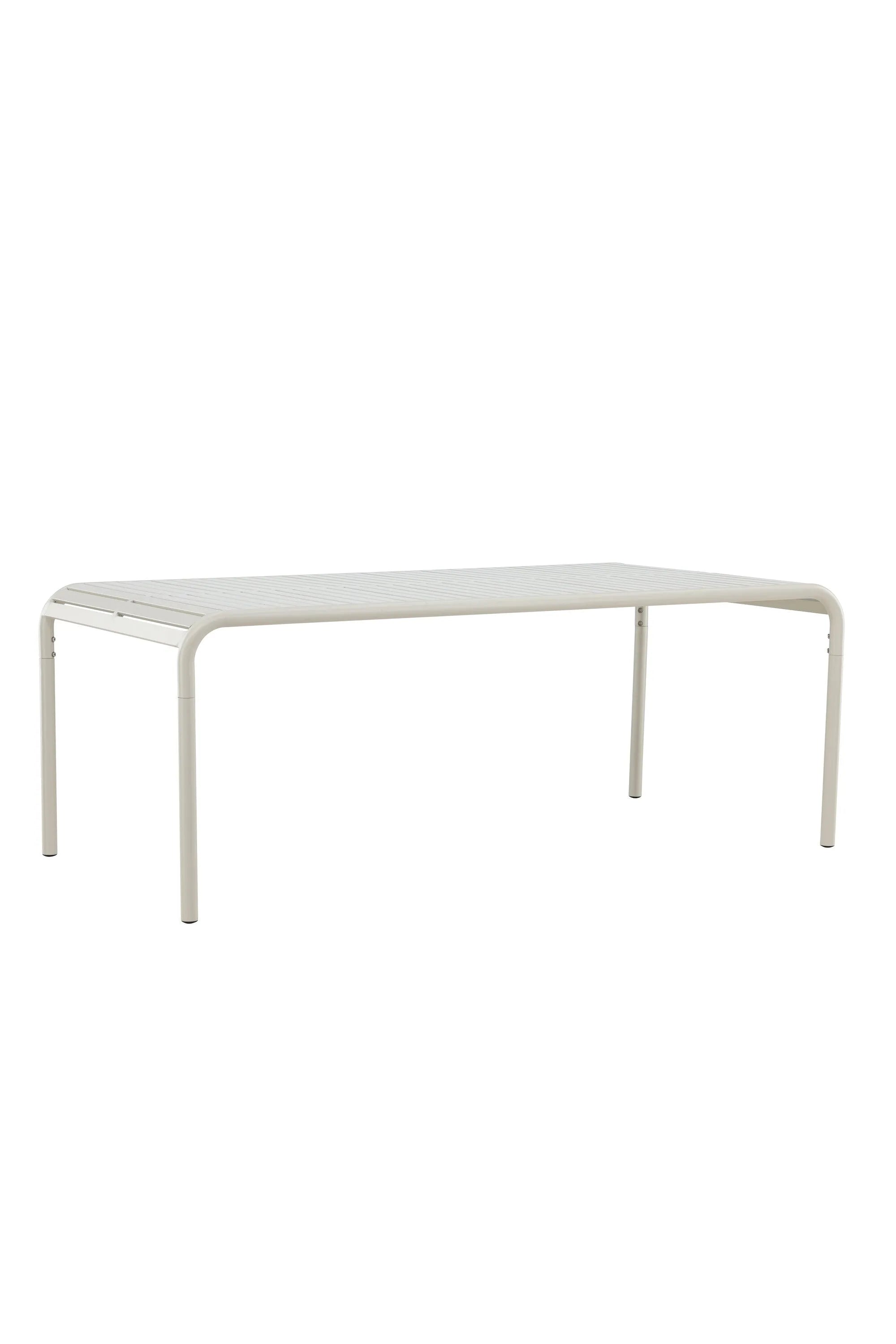 Moderner Gartentisch Borneo von Venture Home, rechteckig, robust und stilvoll, ideal für vielseitige Außenbereiche.
