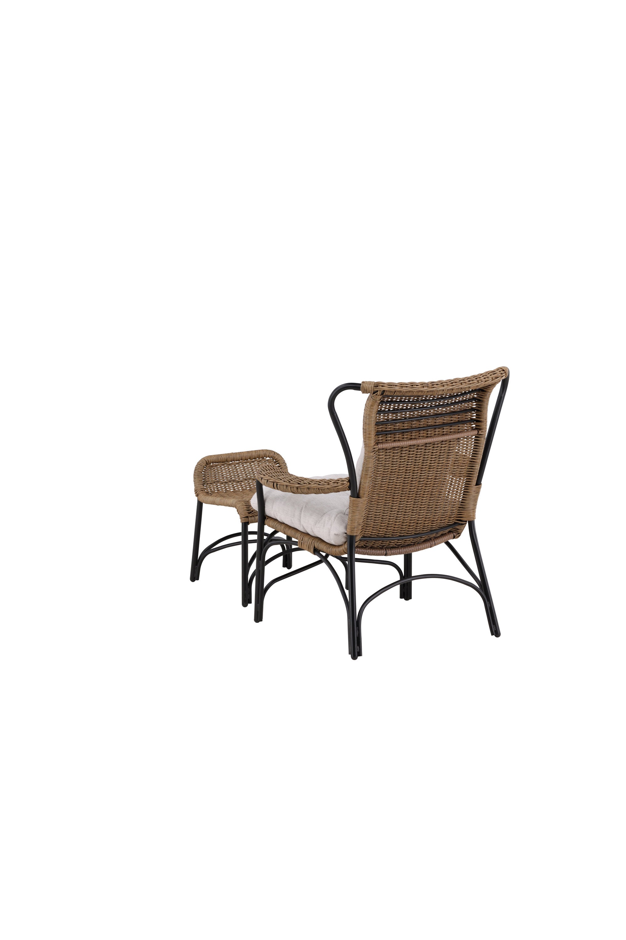 Loreto Lounge Stuhl in Schwarz präsentiert im Onlineshop von KAQTU Design AG. Outdoor-Sessel ist von Venture Home