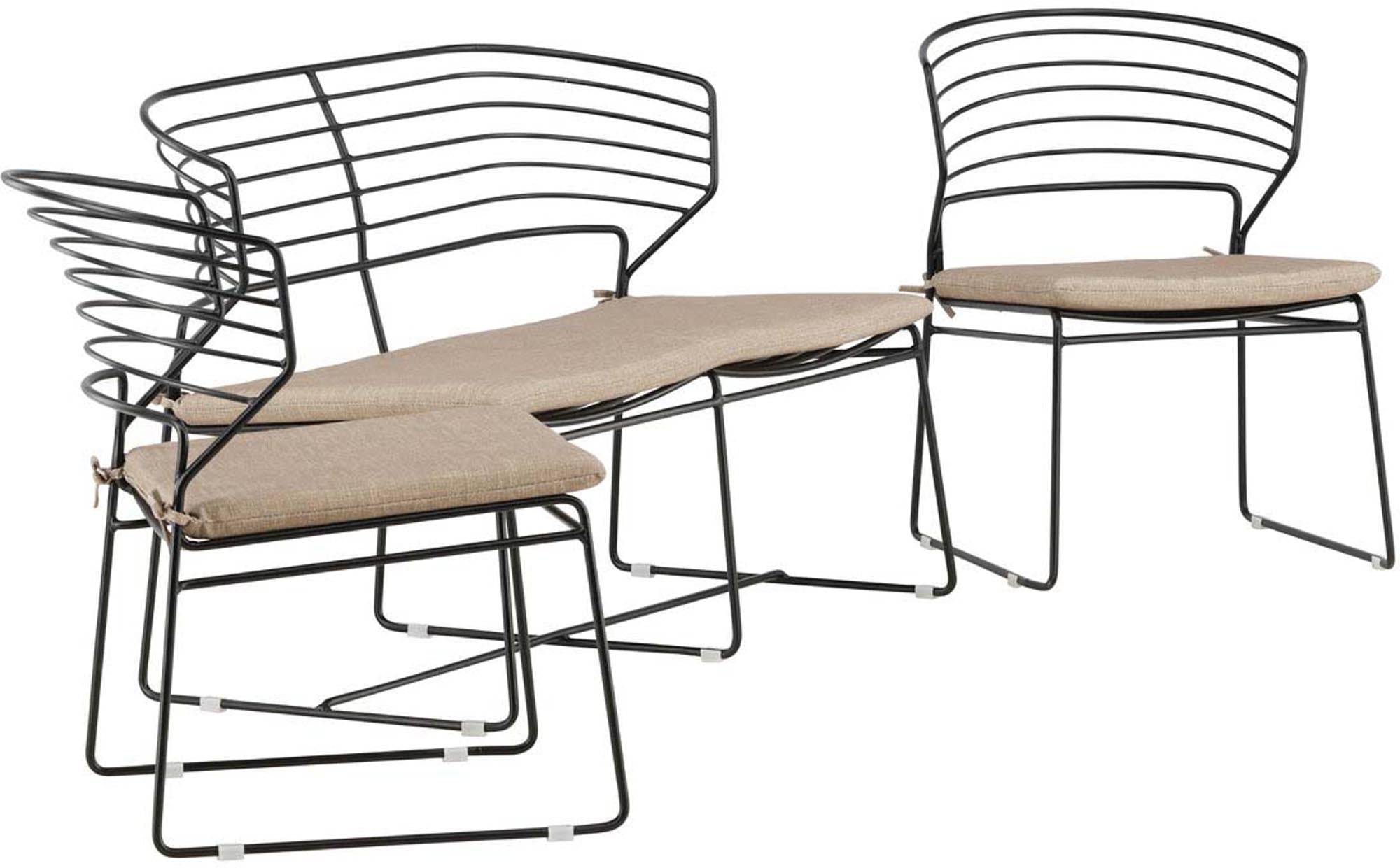 Milano Loungeset: Komfort und Stil für Ihren Aussenbereich.