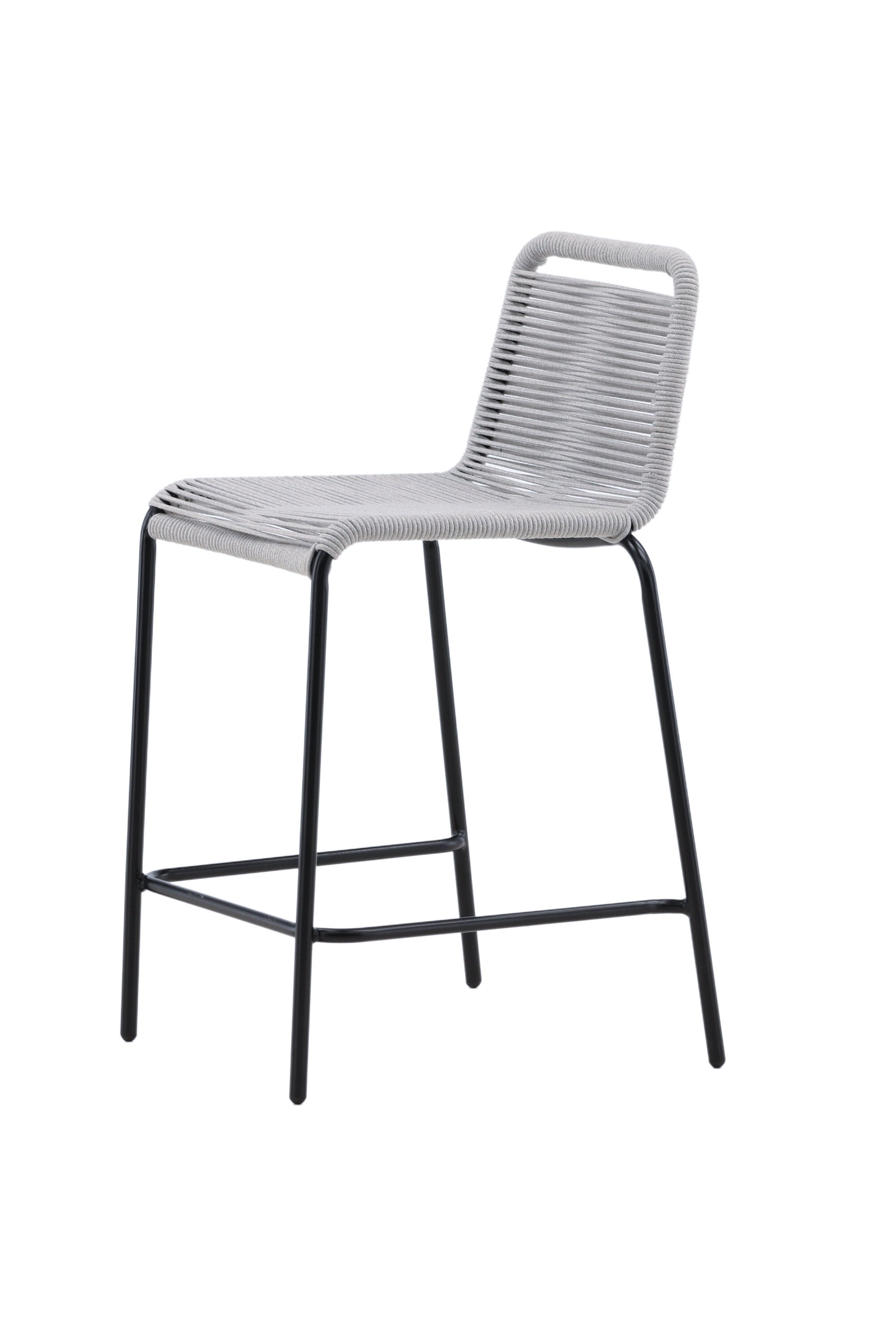 Nettan Barstuhl Outdoor in Hellgrau präsentiert im Onlineshop von KAQTU Design AG. Outdoor-Barstuhl ist von Venture Home