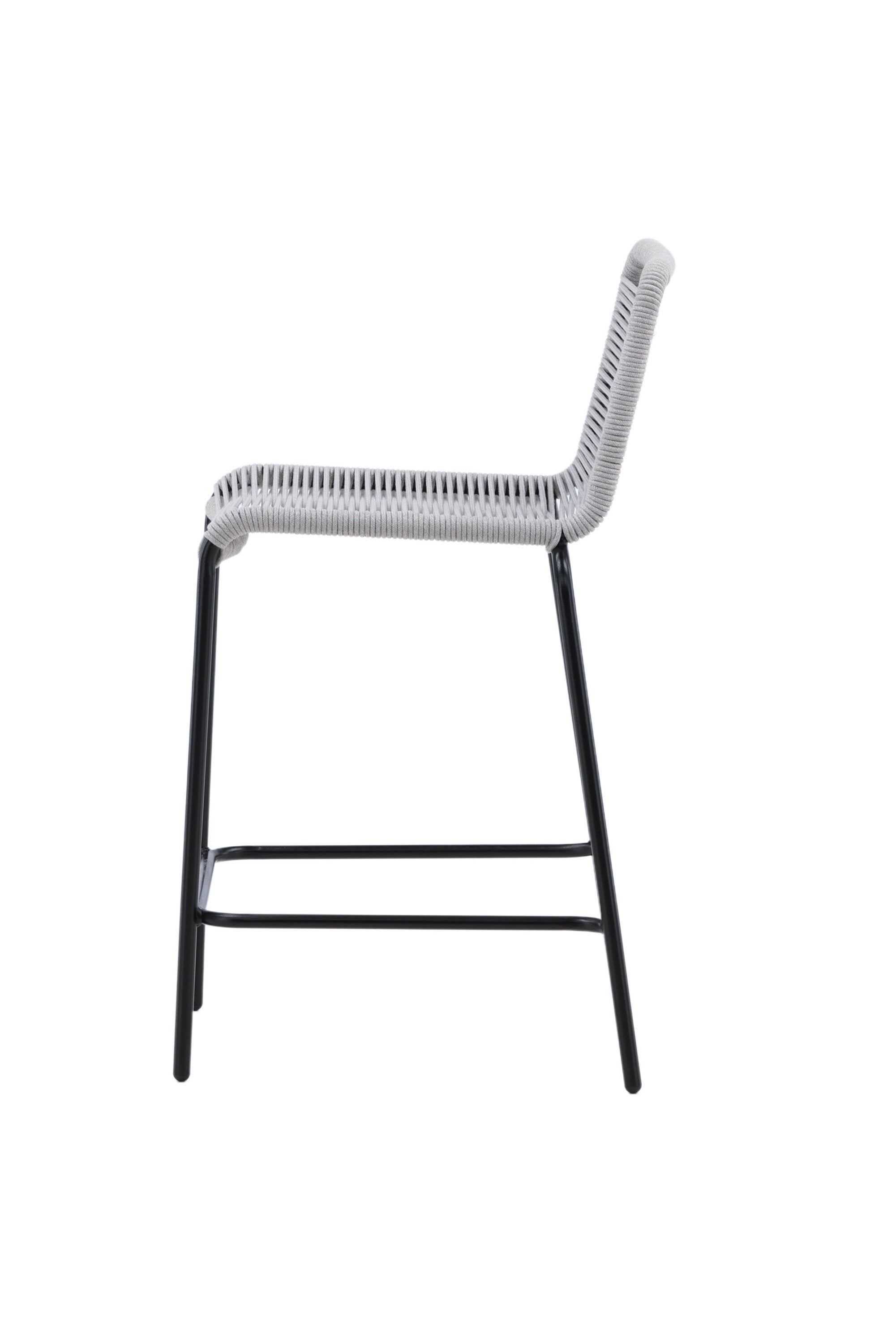 Nettan Barstuhl Outdoor in Hellgrau präsentiert im Onlineshop von KAQTU Design AG. Outdoor-Barstuhl ist von Venture Home