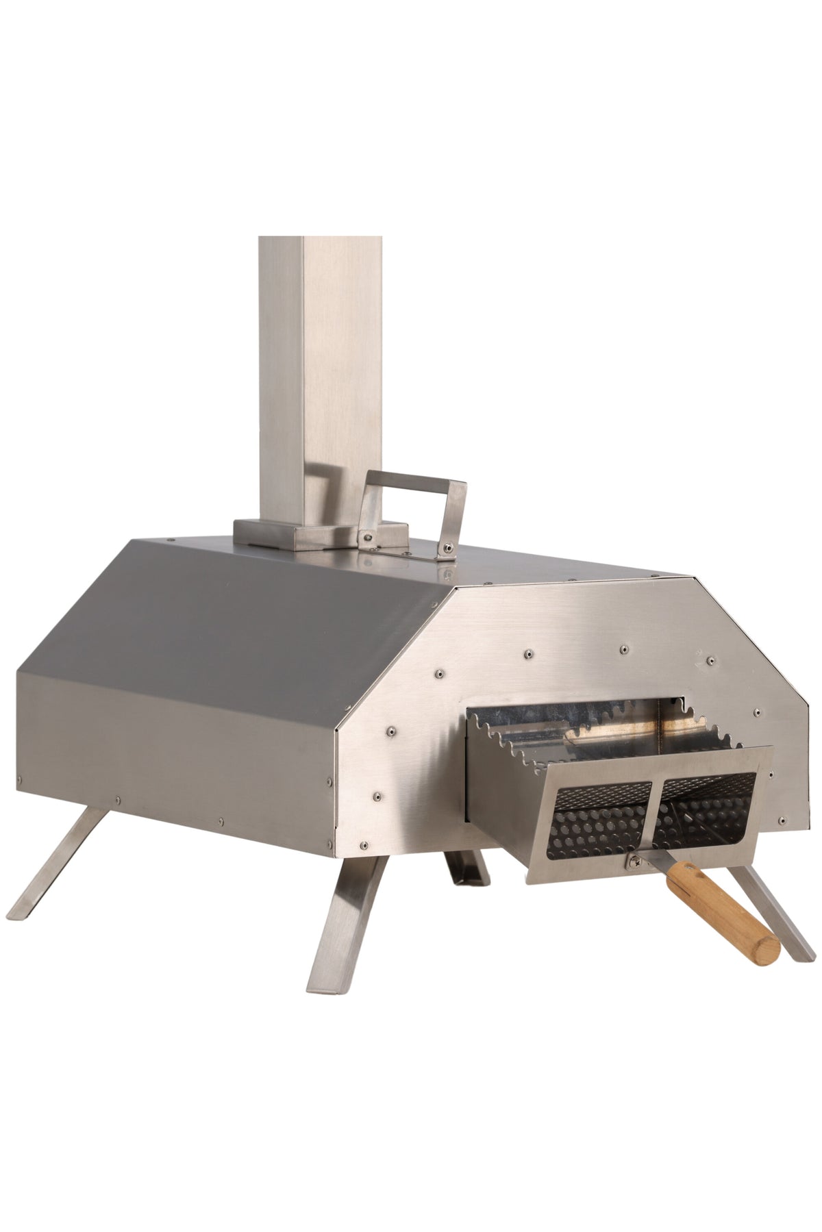 Hamnå Pizzaofen in Silber präsentiert im Onlineshop von KAQTU Design AG. Pizza ist von Venture Home