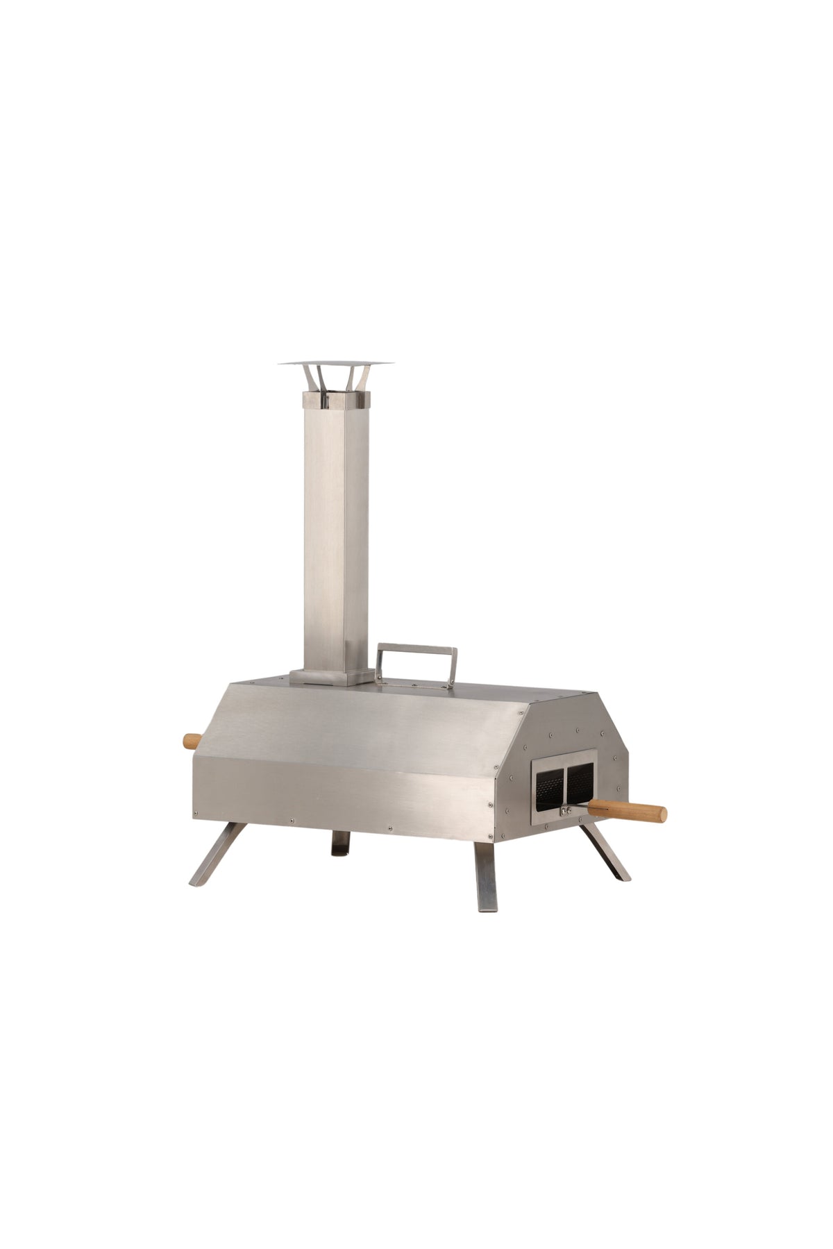 Hamnå Pizzaofen in Silber präsentiert im Onlineshop von KAQTU Design AG. Pizza ist von Venture Home