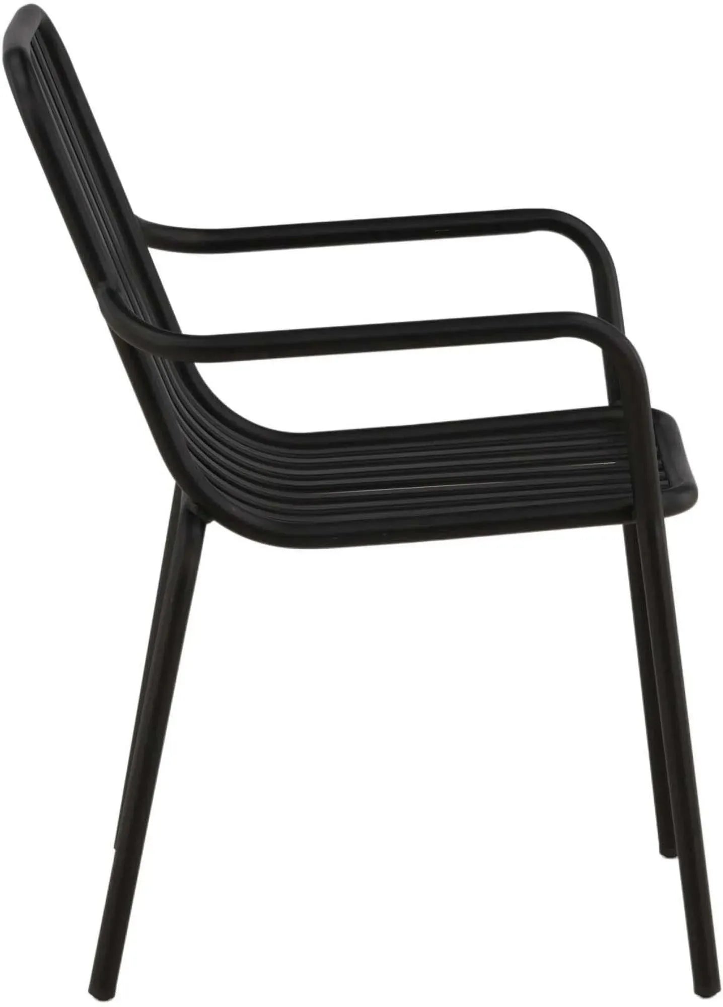 Der Peking Gartenstuhl von Venture Home bietet stilvolles Design und Komfort, perfekt für moderne Außenbereiche.