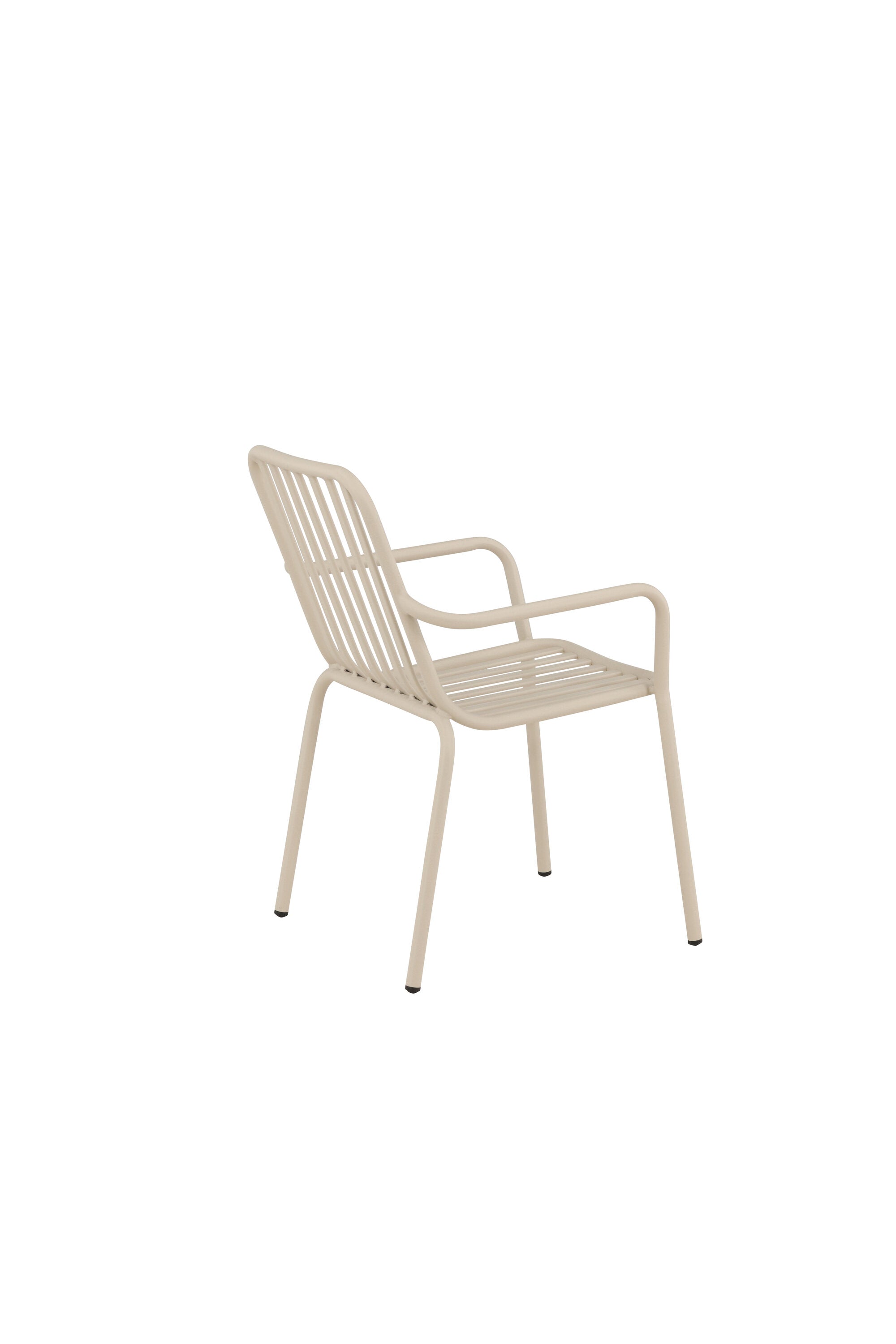 Peking Gartenstuhl in Beige präsentiert im Onlineshop von KAQTU Design AG. Gartenstuhl mit Armlehnen ist von Venture Home