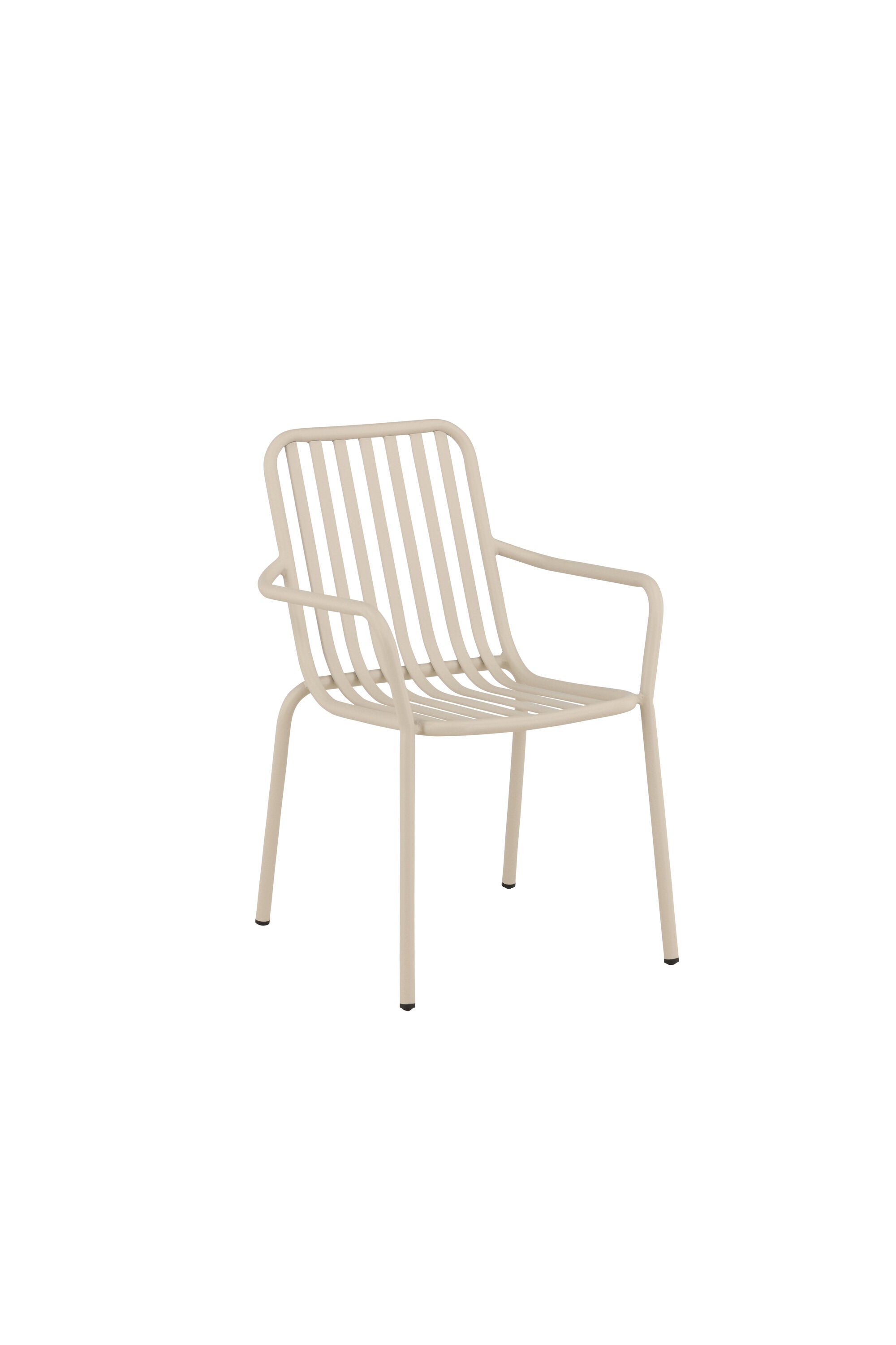 Peking Gartenstuhl in Beige präsentiert im Onlineshop von KAQTU Design AG. Gartenstuhl mit Armlehnen ist von Venture Home