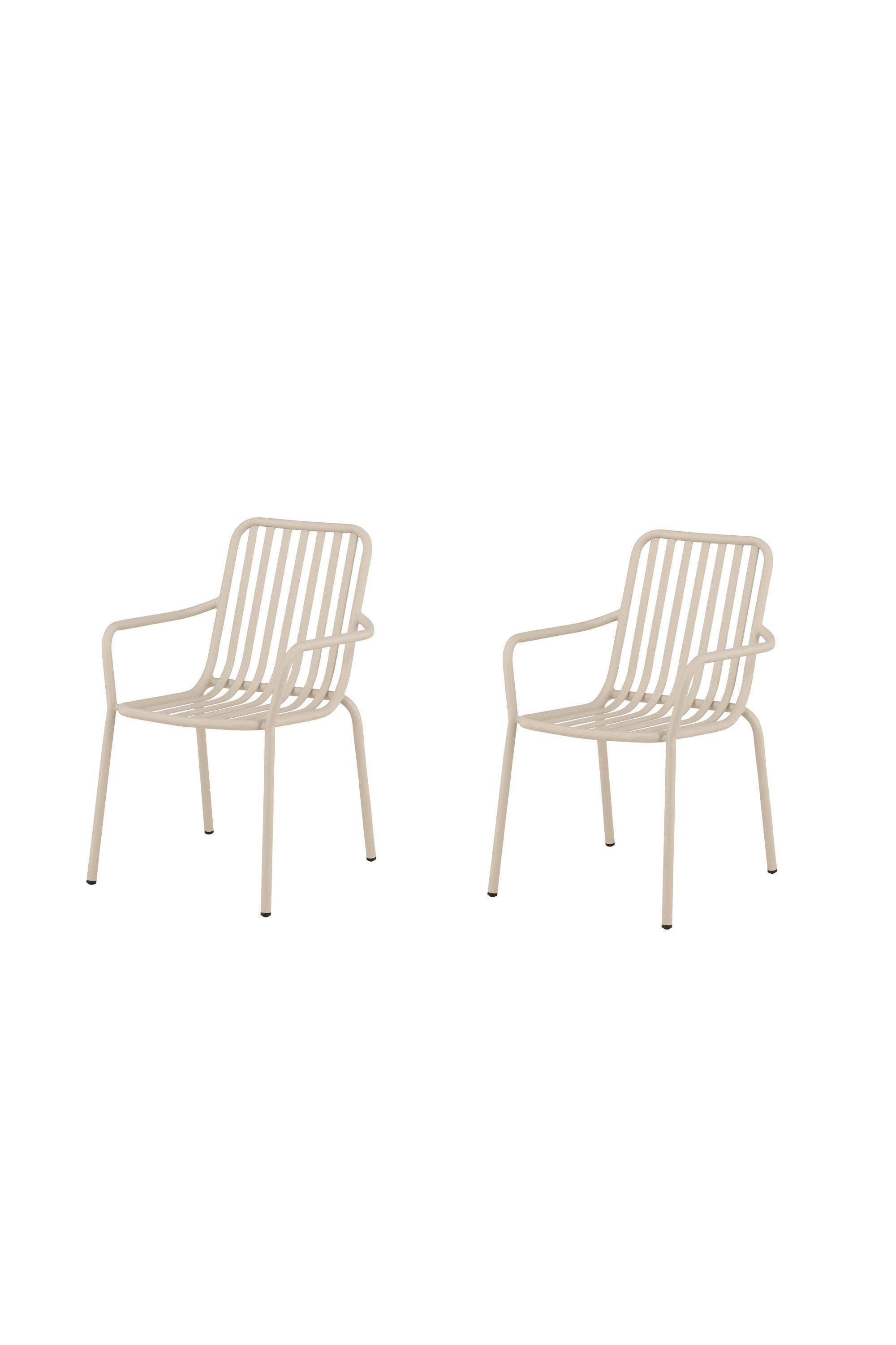 Peking Gartenstuhl in Beige präsentiert im Onlineshop von KAQTU Design AG. Gartenstuhl mit Armlehnen ist von Venture Home