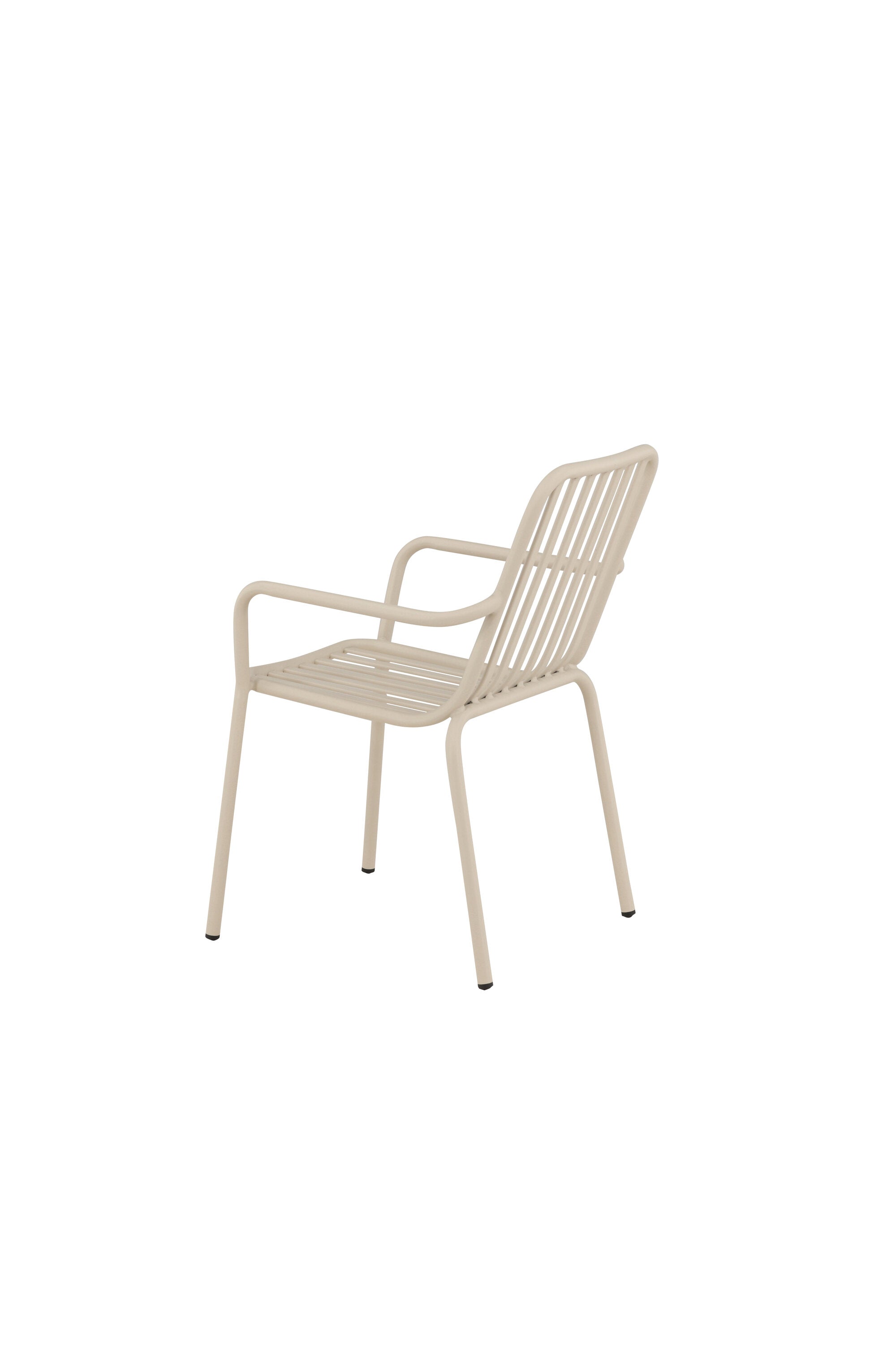 Peking Gartenstuhl in Beige präsentiert im Onlineshop von KAQTU Design AG. Gartenstuhl mit Armlehnen ist von Venture Home
