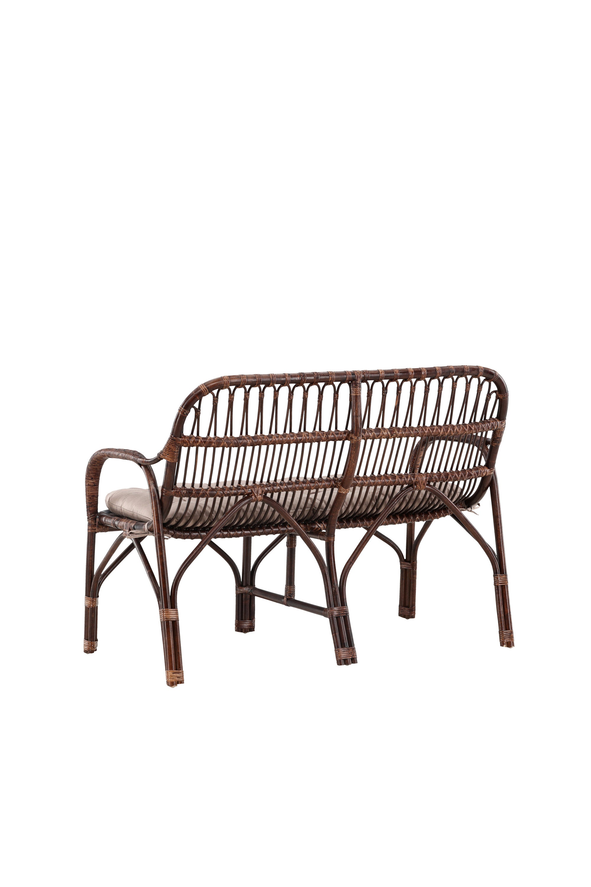 Nella 2-Seat Sofa in Dunkles Walnussholz präsentiert im Onlineshop von KAQTU Design AG. 2er Sofa ist von Venture Home