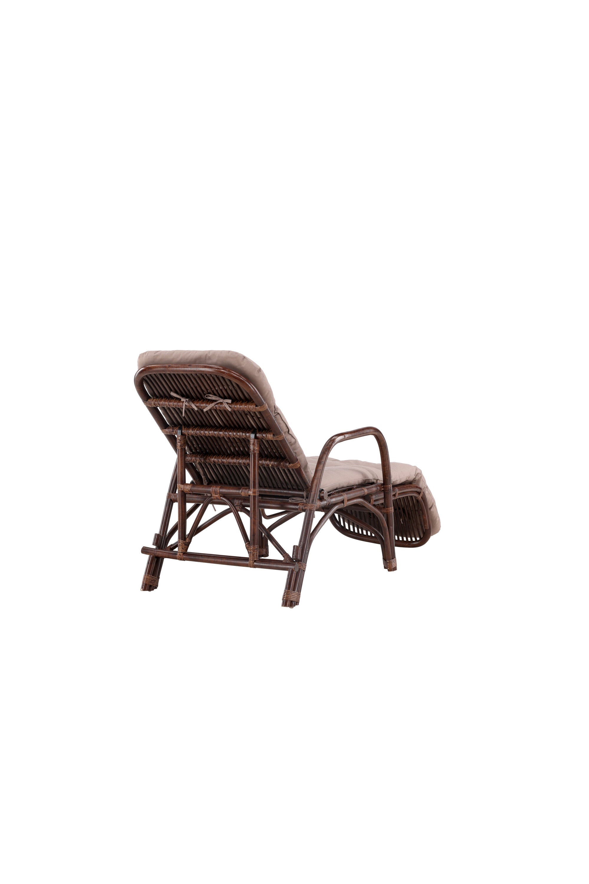 Nella Sonnenliege in Dunkles Walnussholz präsentiert im Onlineshop von KAQTU Design AG. Liegestuhl ist von Venture Home