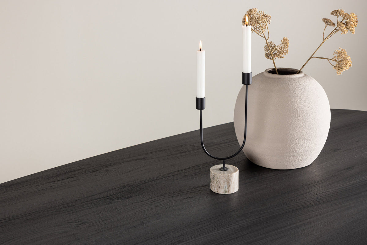 Grönvik Tisch in Schwarz präsentiert im Onlineshop von KAQTU Design AG. Esstisch ist von Venture Home