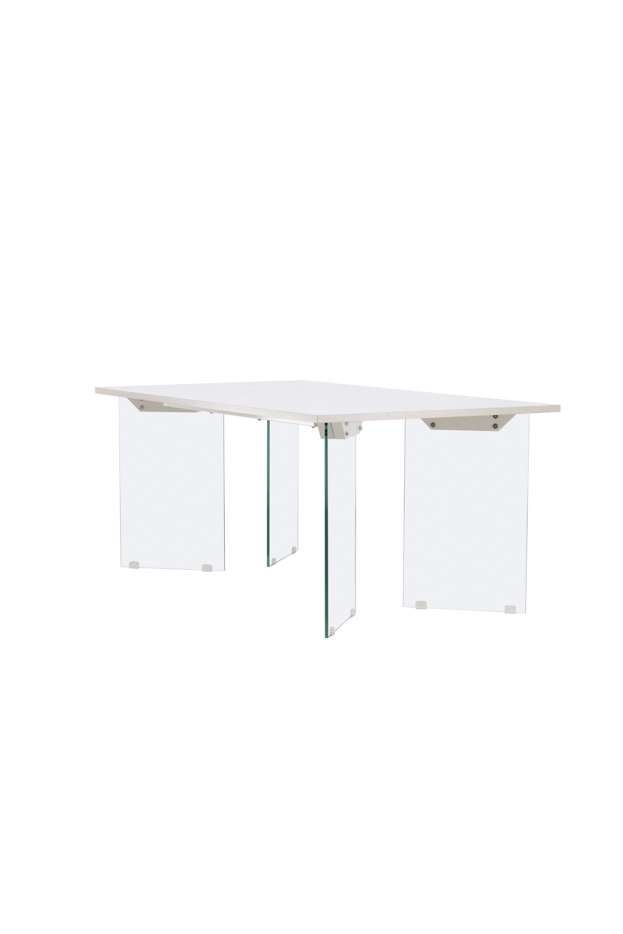 Ester Esstisch in Hellgrau präsentiert im Onlineshop von KAQTU Design AG. Esstisch ist von Venture Home