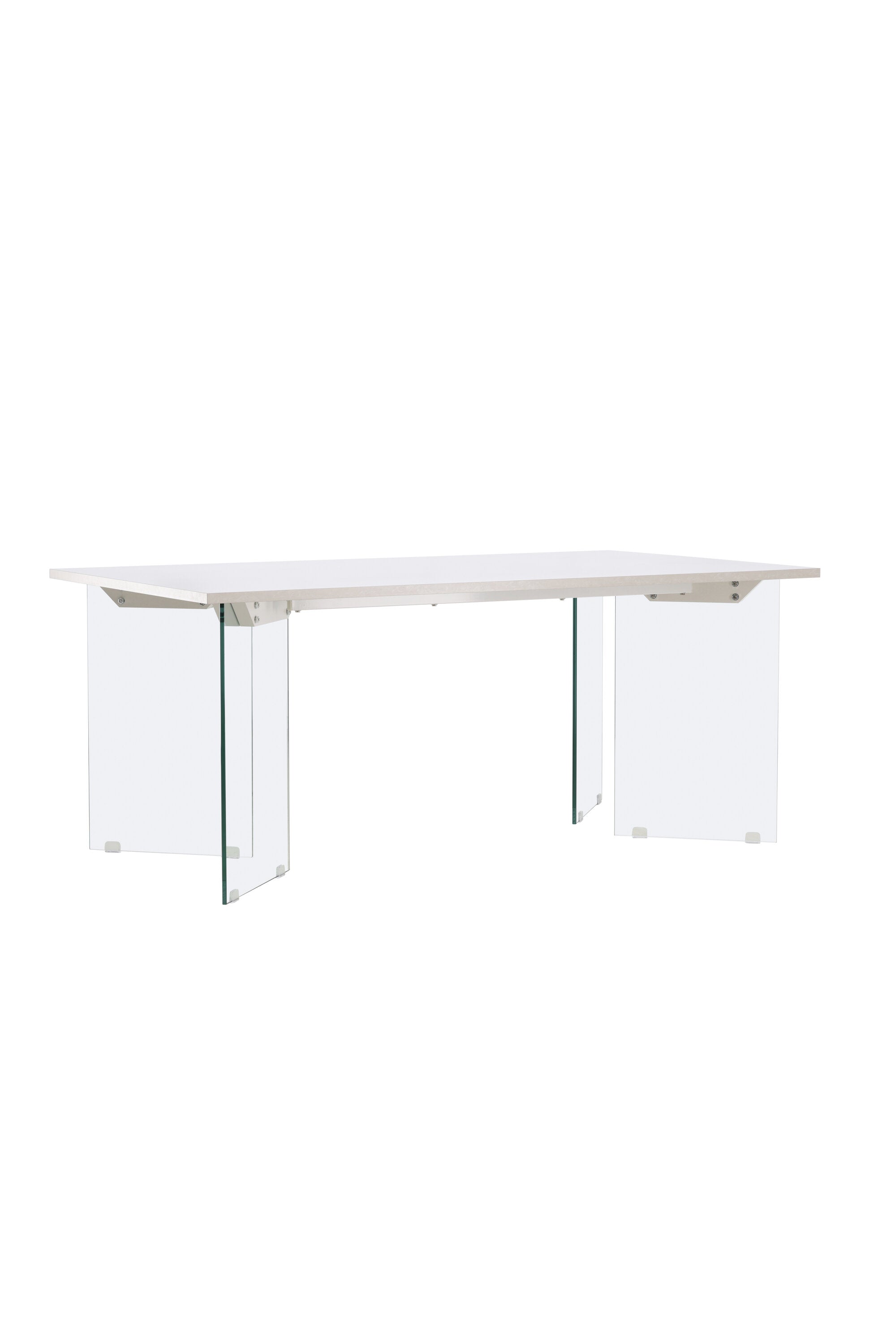 Ester Esstisch in Hellgrau präsentiert im Onlineshop von KAQTU Design AG. Esstisch ist von Venture Home
