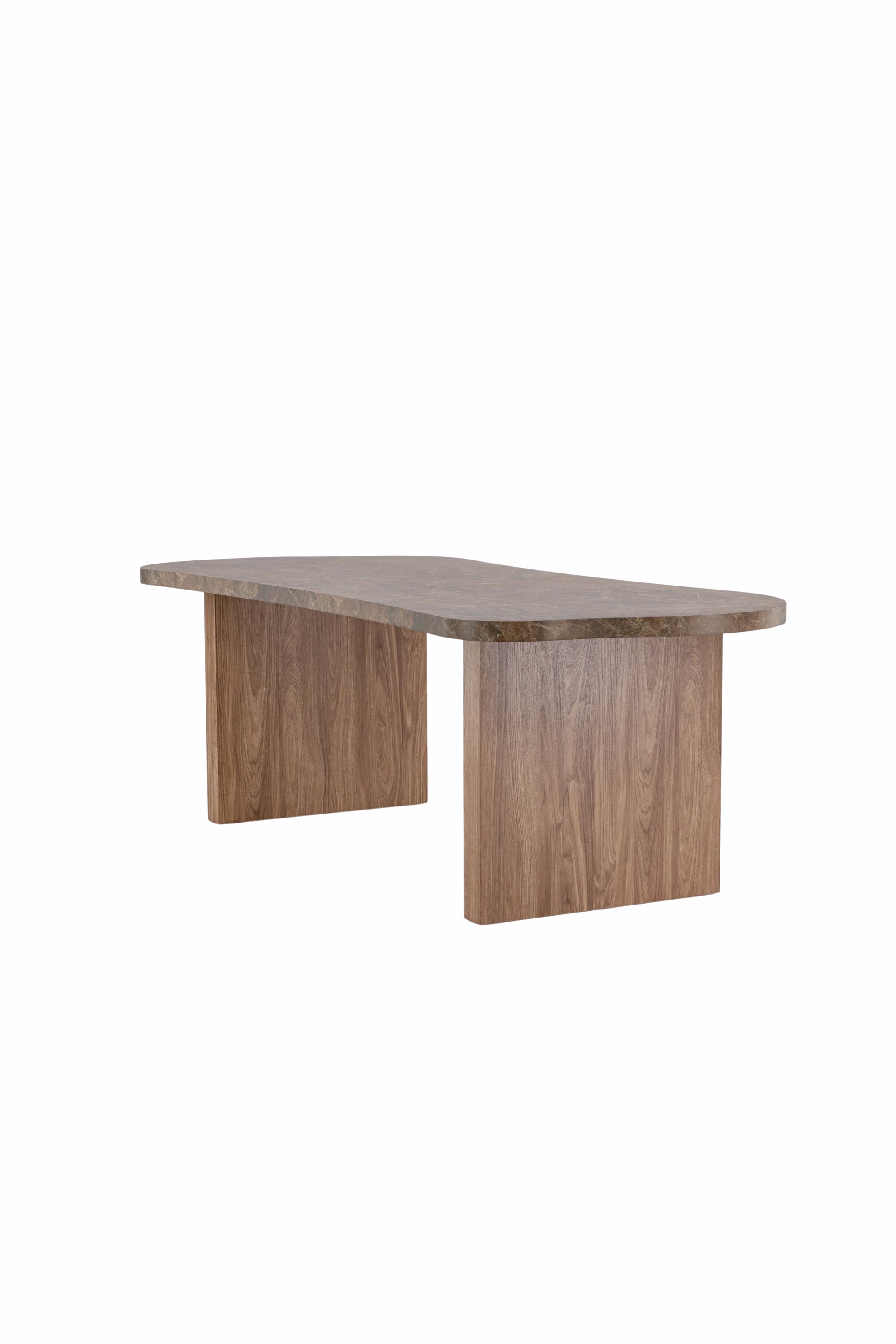 Eleonora Esstisch in Braun präsentiert im Onlineshop von KAQTU Design AG. Esstisch ist von Vind