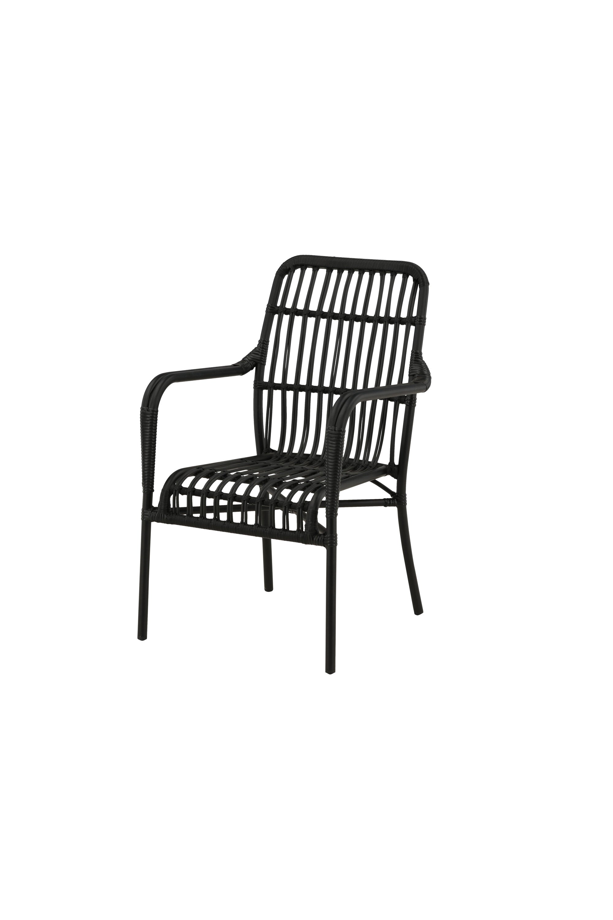 Rizal Stuhl in Schwarz präsentiert im Onlineshop von KAQTU Design AG. Outdoor-Sessel ist von Venture Home