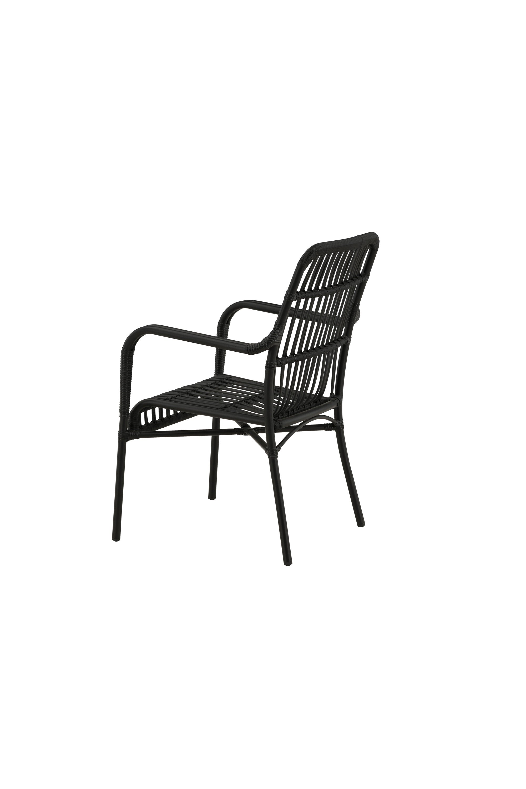 Rizal Stuhl in Schwarz präsentiert im Onlineshop von KAQTU Design AG. Outdoor-Sessel ist von Venture Home