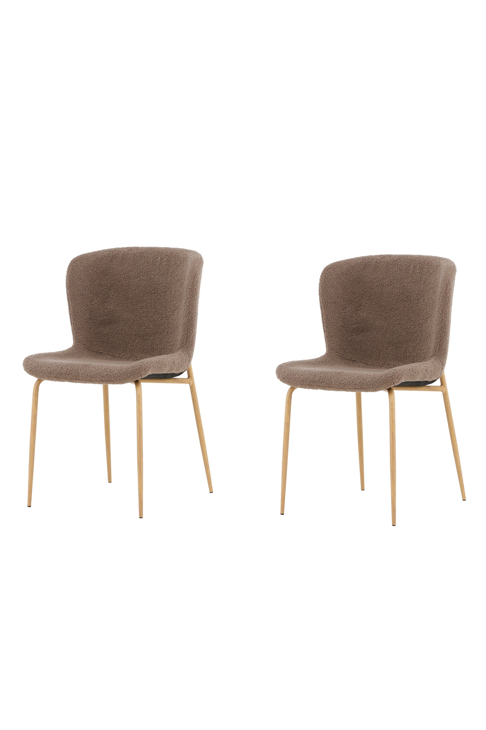 Modesto Esszimmerstuhl in Braun präsentiert im Onlineshop von KAQTU Design AG. Schalenstuhl ist von Venture Home