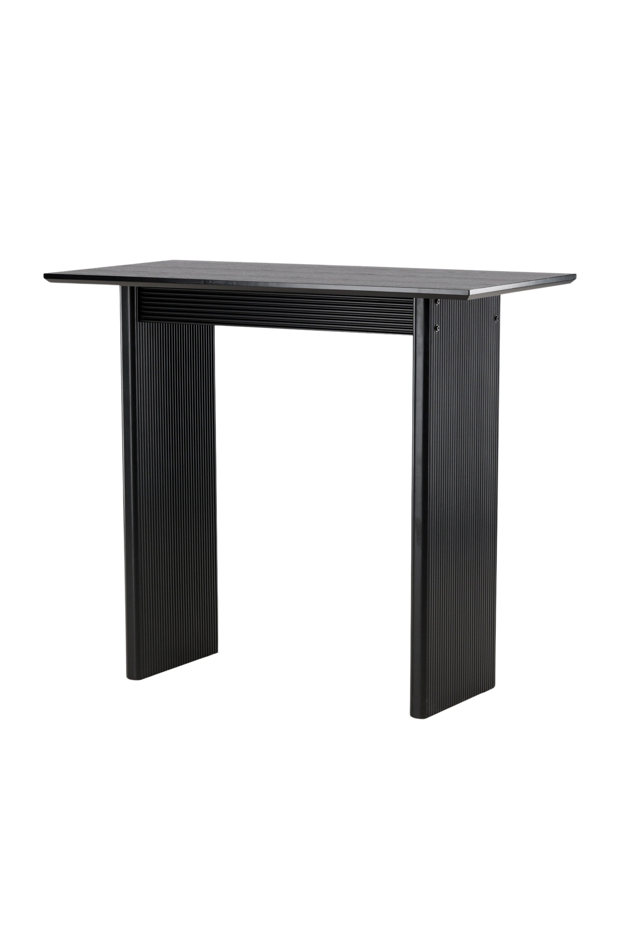 Vail Bartisch von Venture Home: Eleganter Hochtisch in Schwarz, ideal für kleine Räume und gesellige Anlässe.
