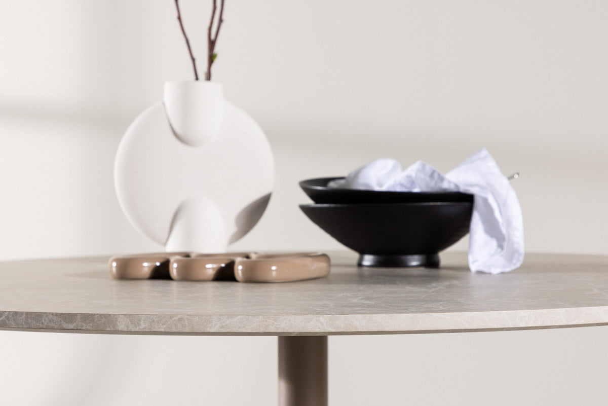 Lycke Esstisch in Beige präsentiert im Onlineshop von KAQTU Design AG. Esstisch ist von Venture Home