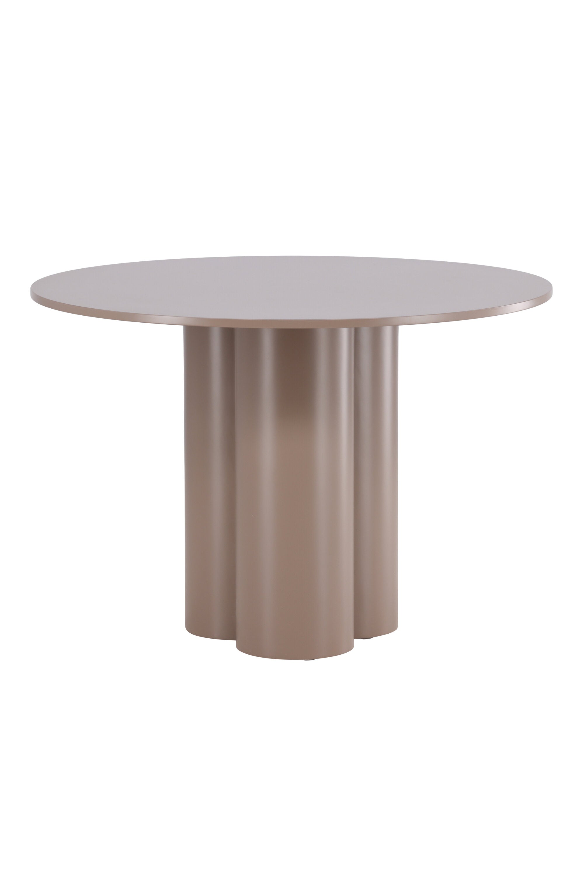 Olivia Rundes Esstisch in Dunkelbraun präsentiert im Onlineshop von KAQTU Design AG. Gartentisch ist von Venture Home