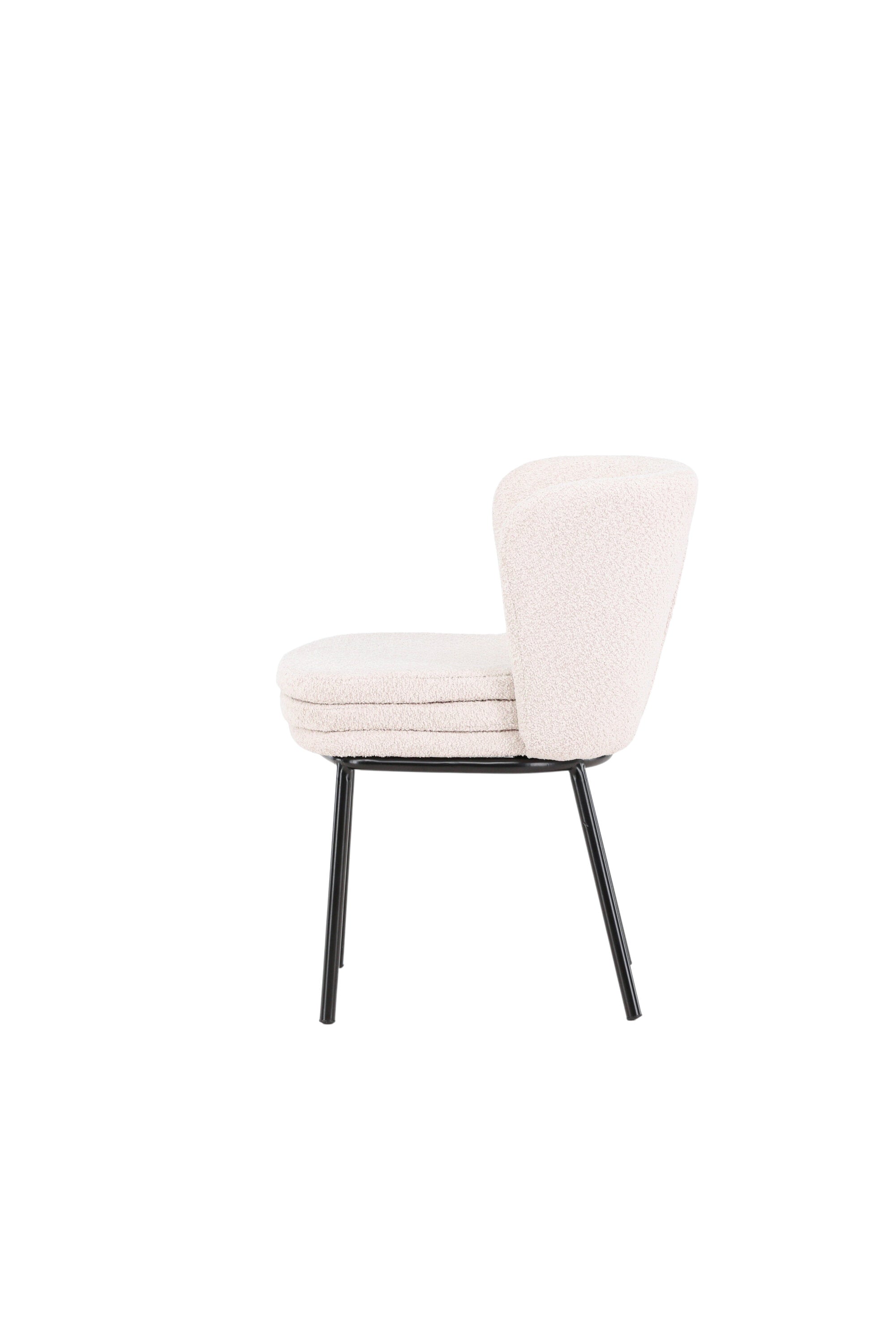 Agnes Esszimmerstuhl in Schwarz-Weiss präsentiert im Onlineshop von KAQTU Design AG. Schalenstuhl ist von Venture Home