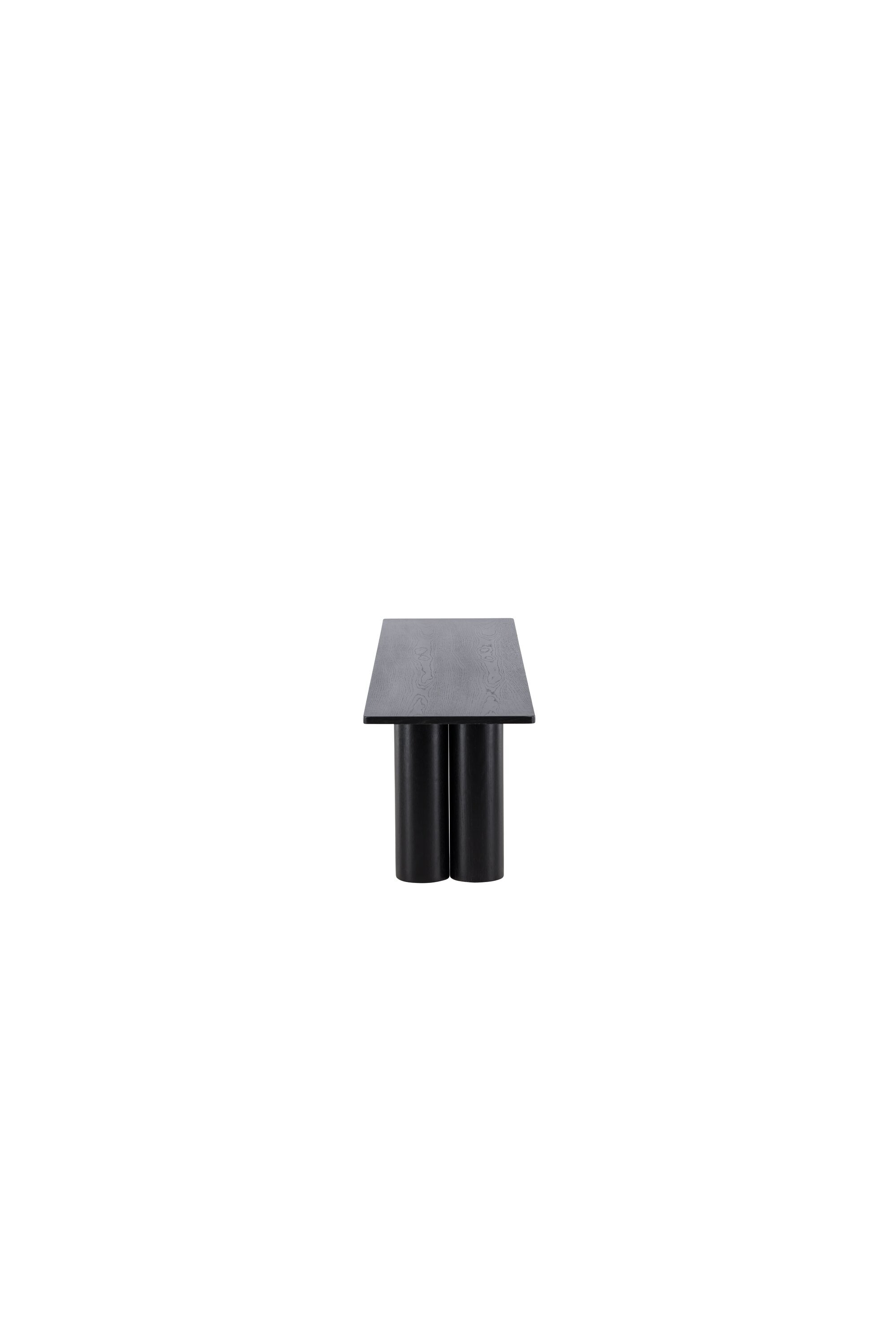Elegante Olivia Sitzbank in zeitlosem Schwarz von Venture Home, ideal für Wohnräume und als stilvolles Möbelstück für zusätzlichen Komfort.