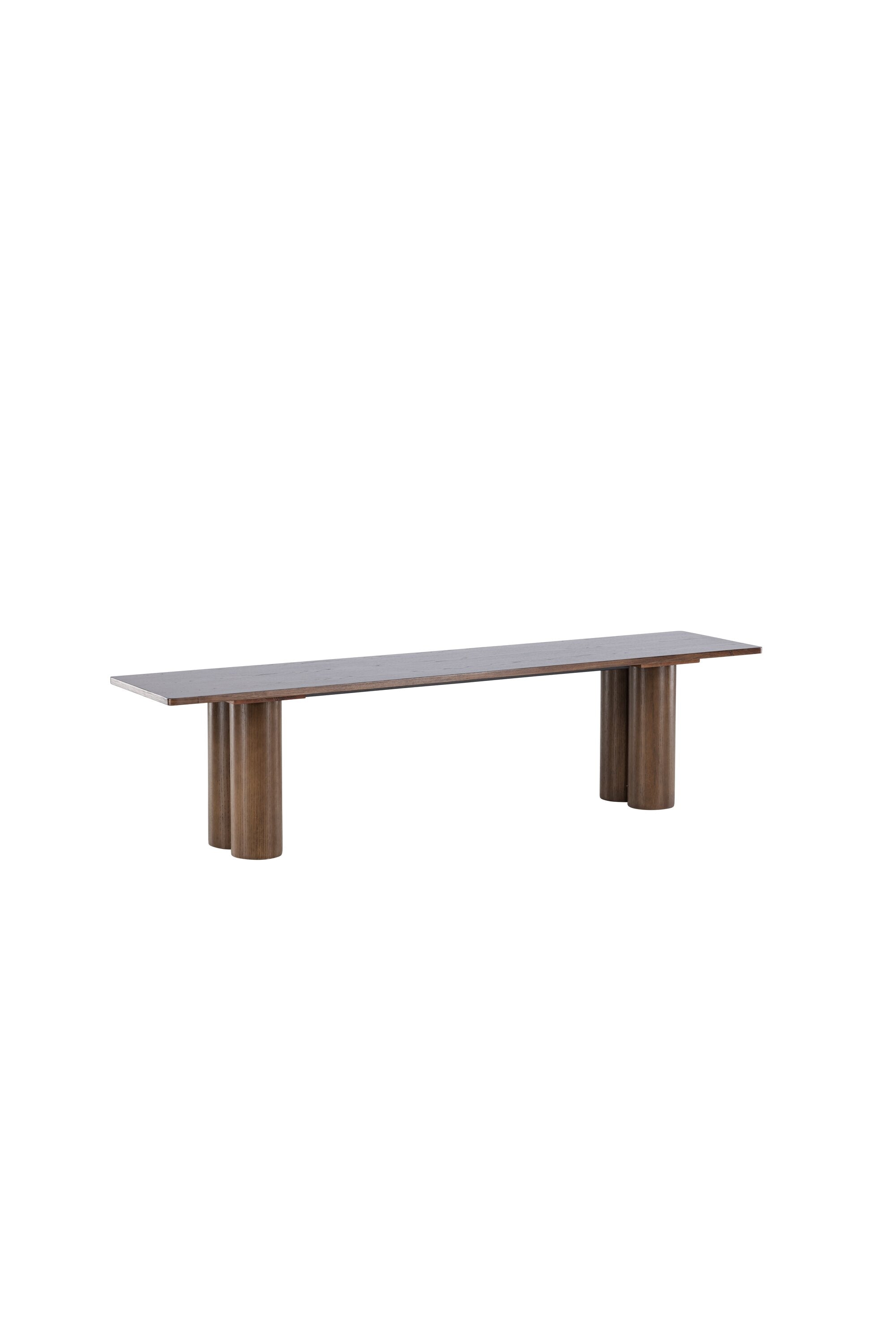 Elegante Olivia Sitzbank in tiefem Mokka, ideal für komfortable Sitzmöglichkeiten und geschmackvolle Einrichtung in Wohnräumen.