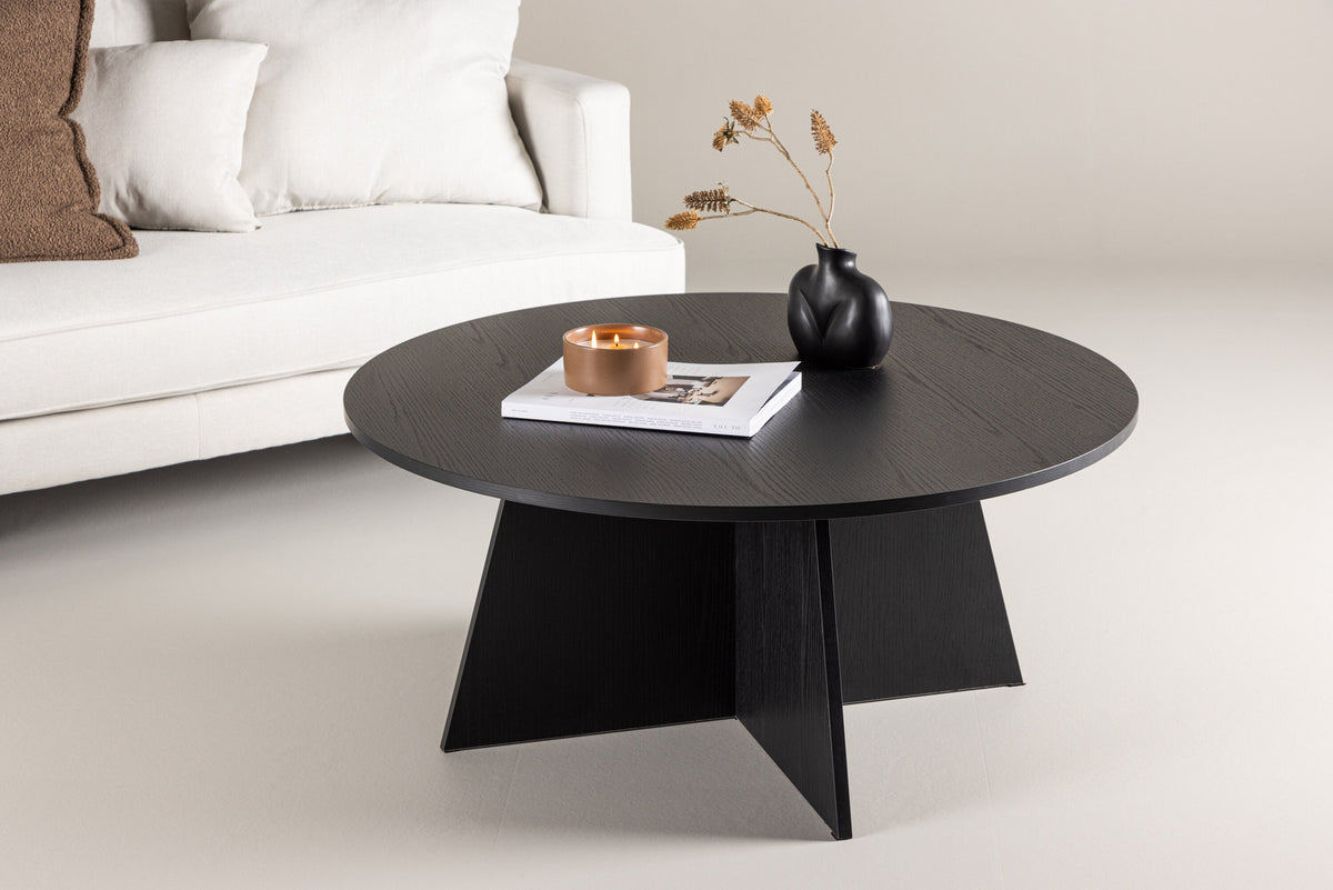 Bootcut Sofatisch in Schwarz präsentiert im Onlineshop von KAQTU Design AG. Beistelltisch ist von Venture Home