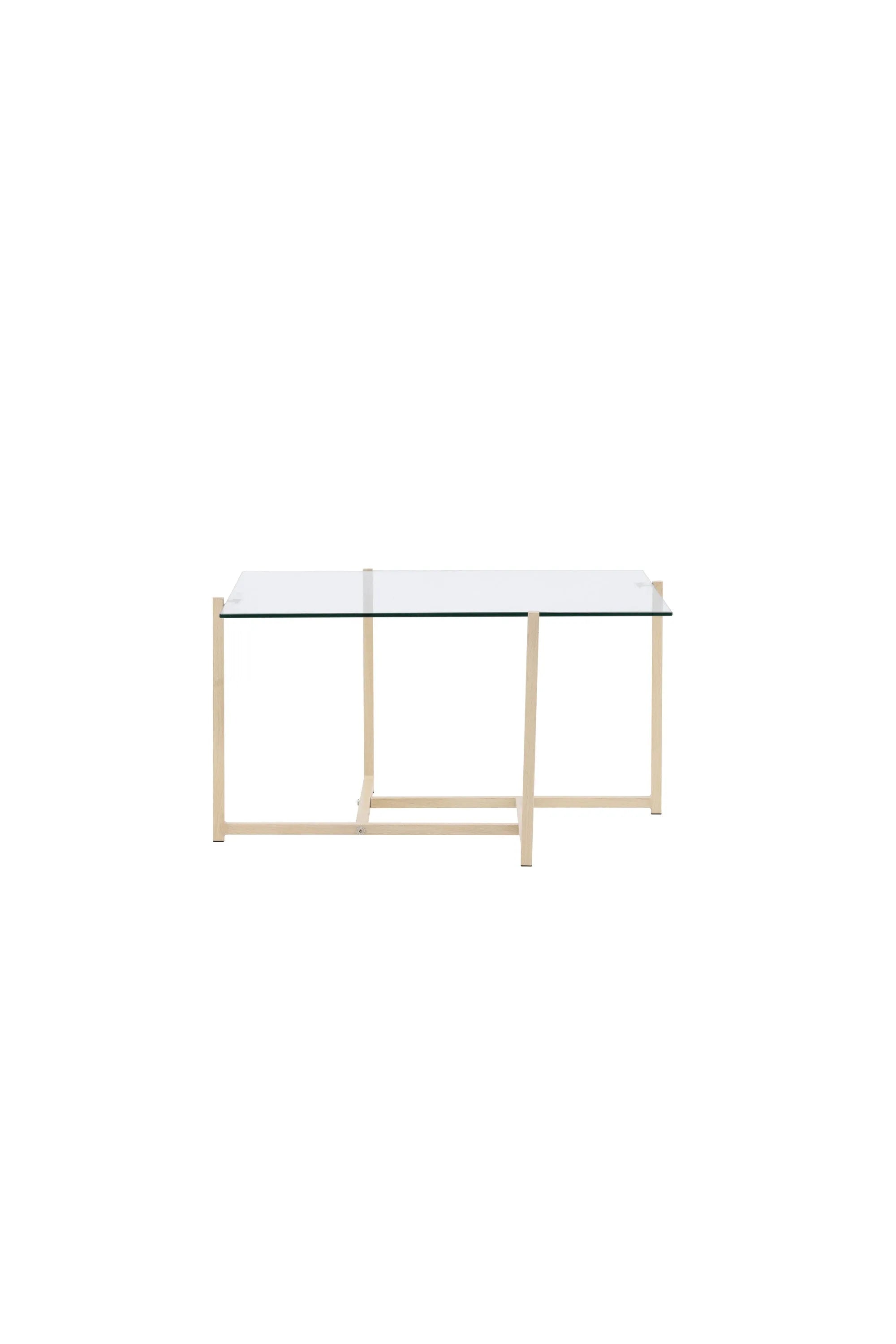 Hybrid Sofatisch in Transparent/ Weisstünche präsentiert im Onlineshop von KAQTU Design AG. Beistelltisch ist von Venture Home