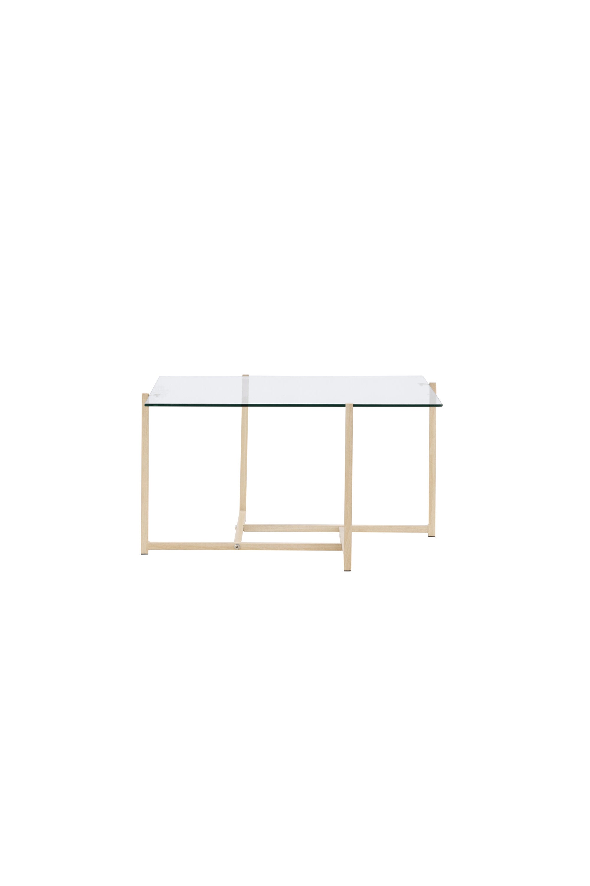 Hybrid Sofatisch in Transparent/ Weisstünche präsentiert im Onlineshop von KAQTU Design AG. Beistelltisch ist von Venture Home