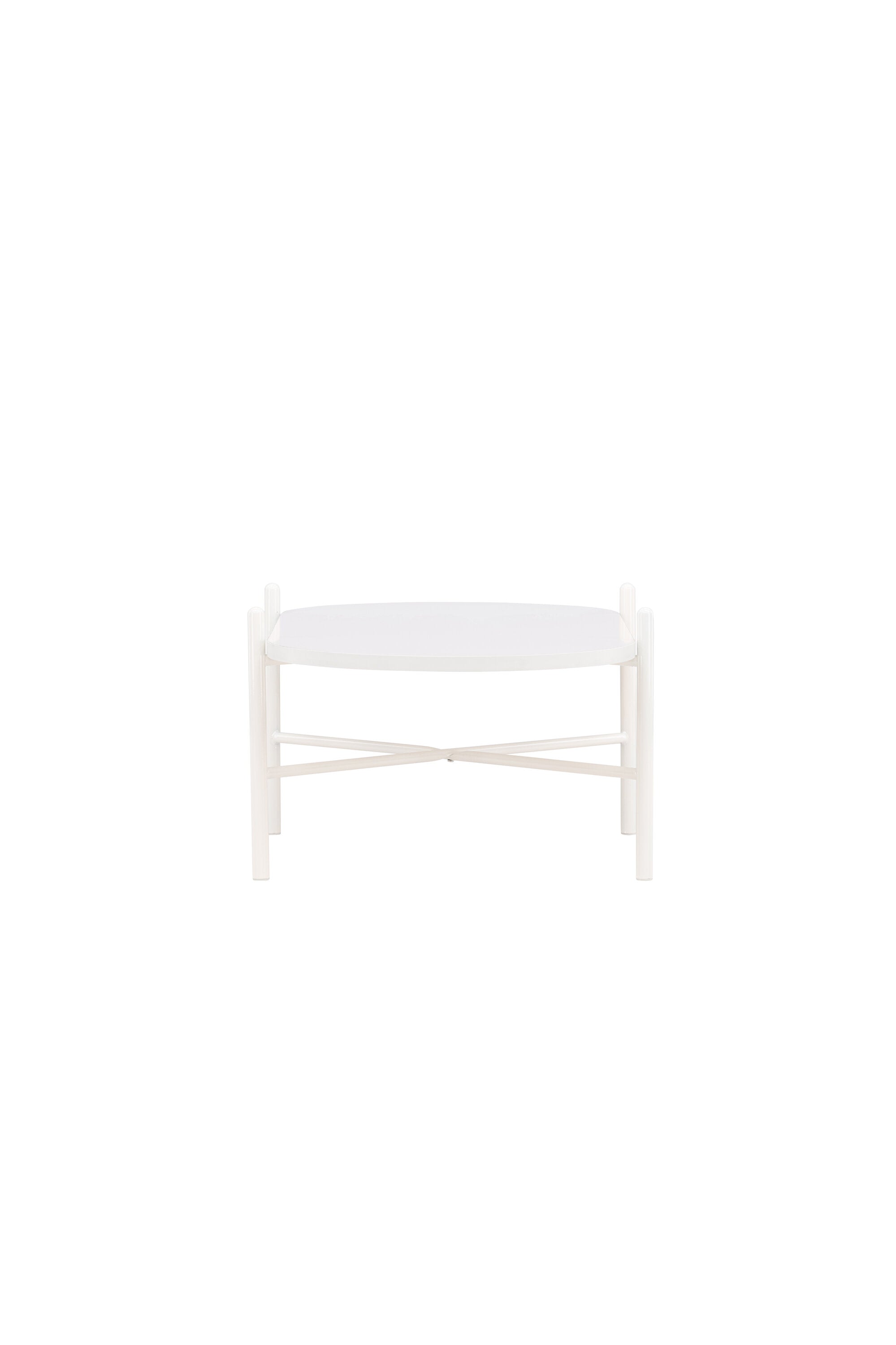Eleganter Pueblo Sofatisch von Venture Home in zeitlosem Beige.