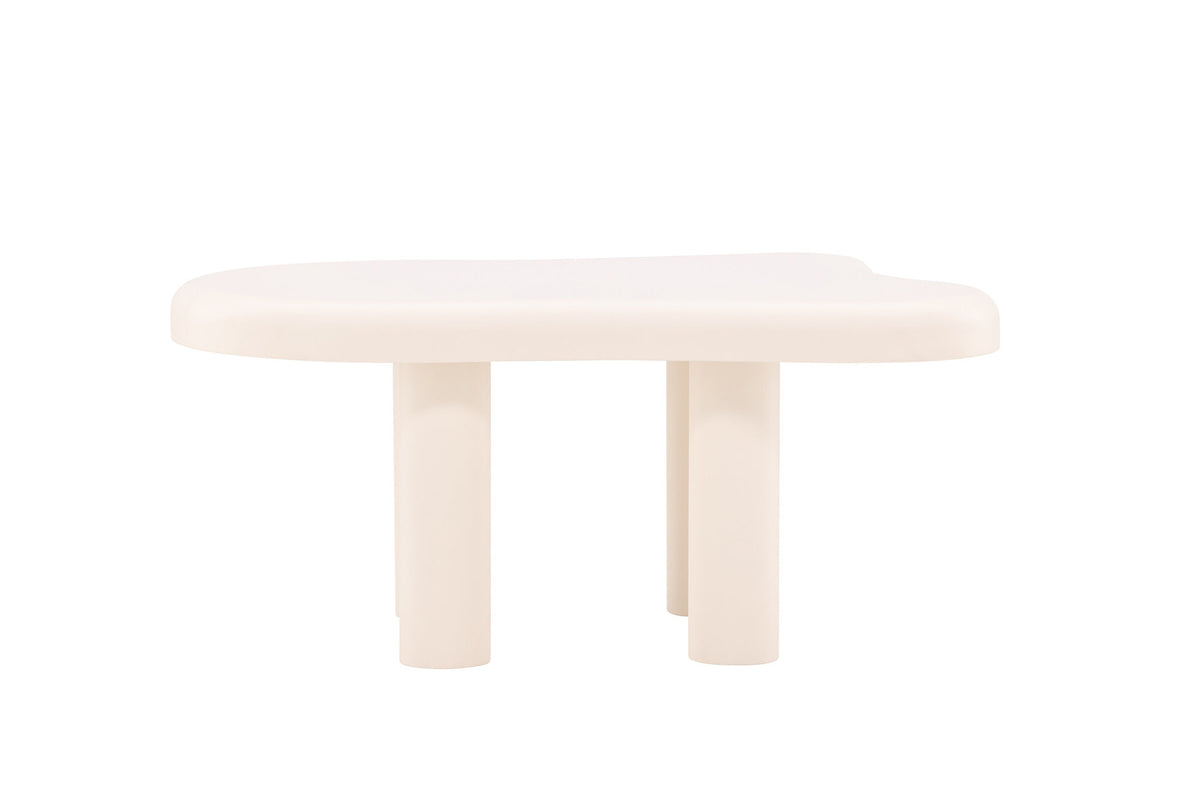 Strömstad Sofatisch in Weiss präsentiert im Onlineshop von KAQTU Design AG. Beistelltisch ist von Venture Home