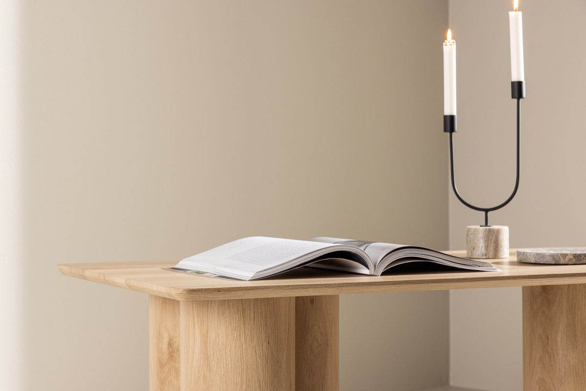 Olivia Sofatisch in Nature präsentiert im Onlineshop von KAQTU Design AG. Beistelltisch ist von Venture Home