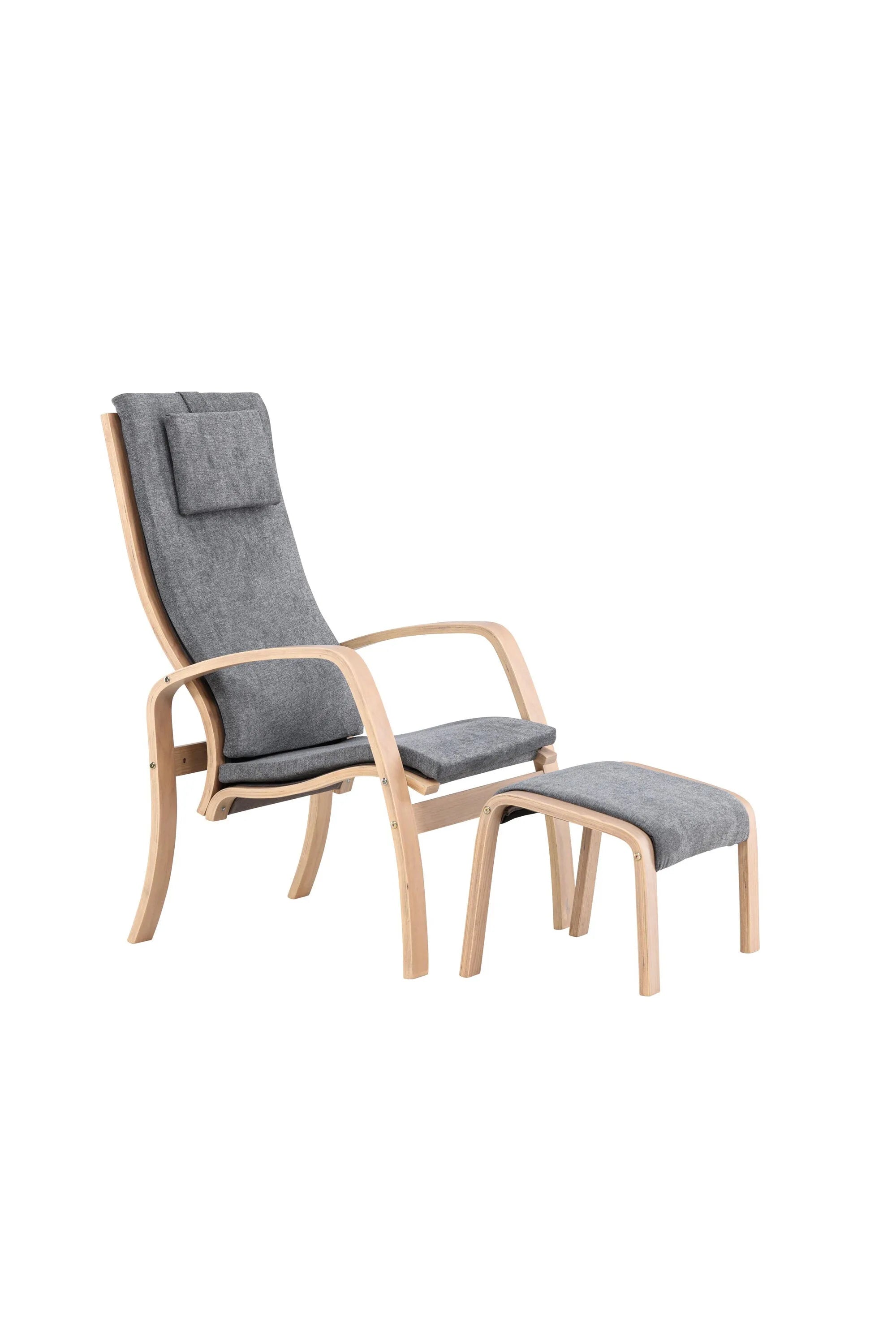 Grötö Lounge Stuhl in Beige/Dunkelgrau präsentiert im Onlineshop von KAQTU Design AG. Sessel ist von Venture Home