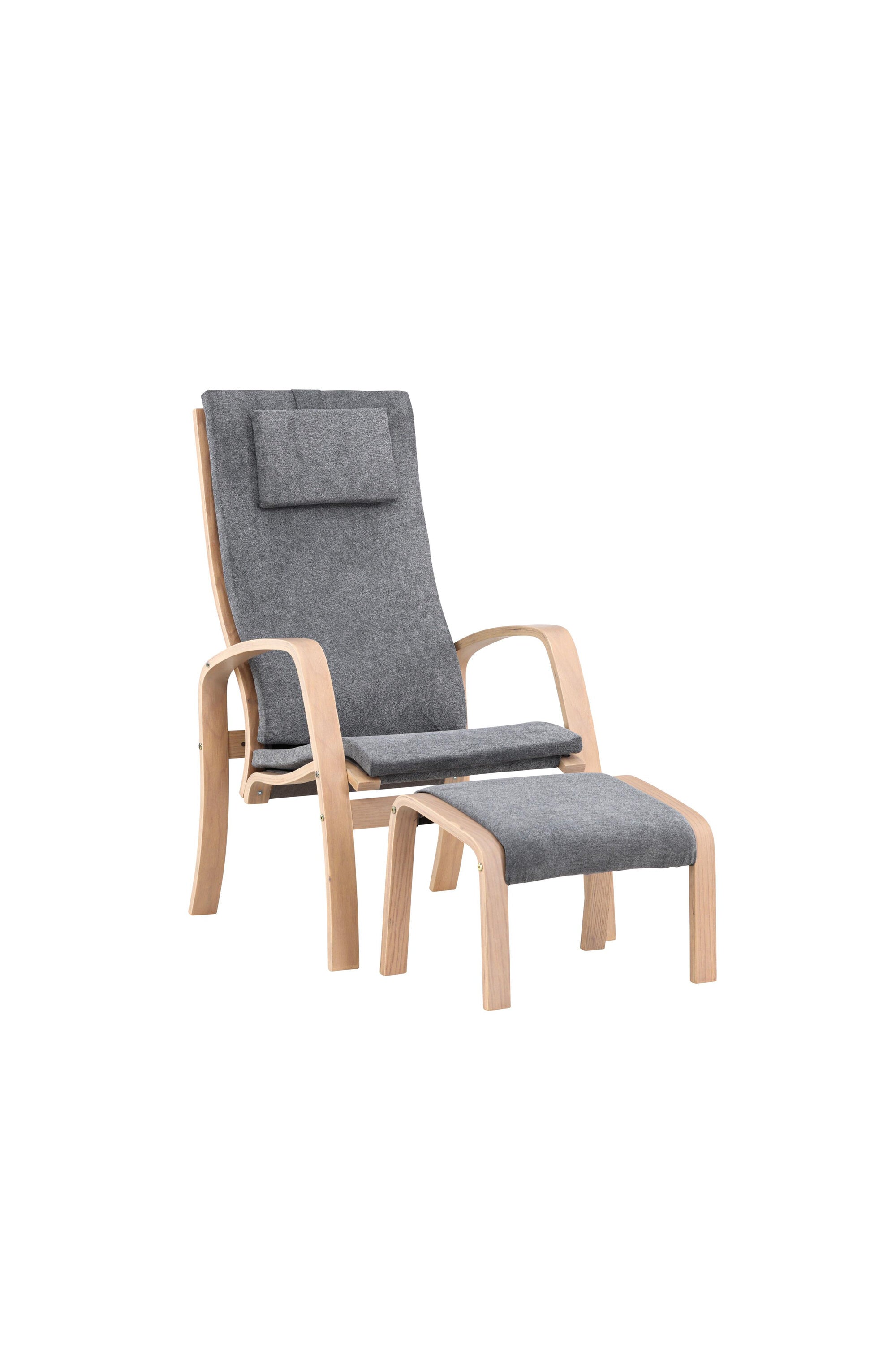 Grötö Lounge Stuhl in Beige/Dunkelgrau präsentiert im Onlineshop von KAQTU Design AG. Sessel ist von Venture Home