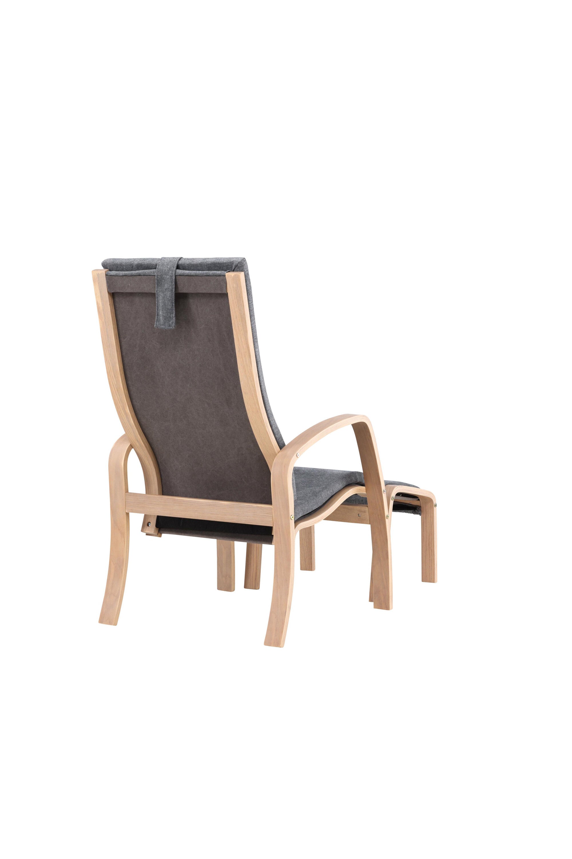 Grötö Lounge Stuhl in Beige/Dunkelgrau präsentiert im Onlineshop von KAQTU Design AG. Sessel ist von Venture Home