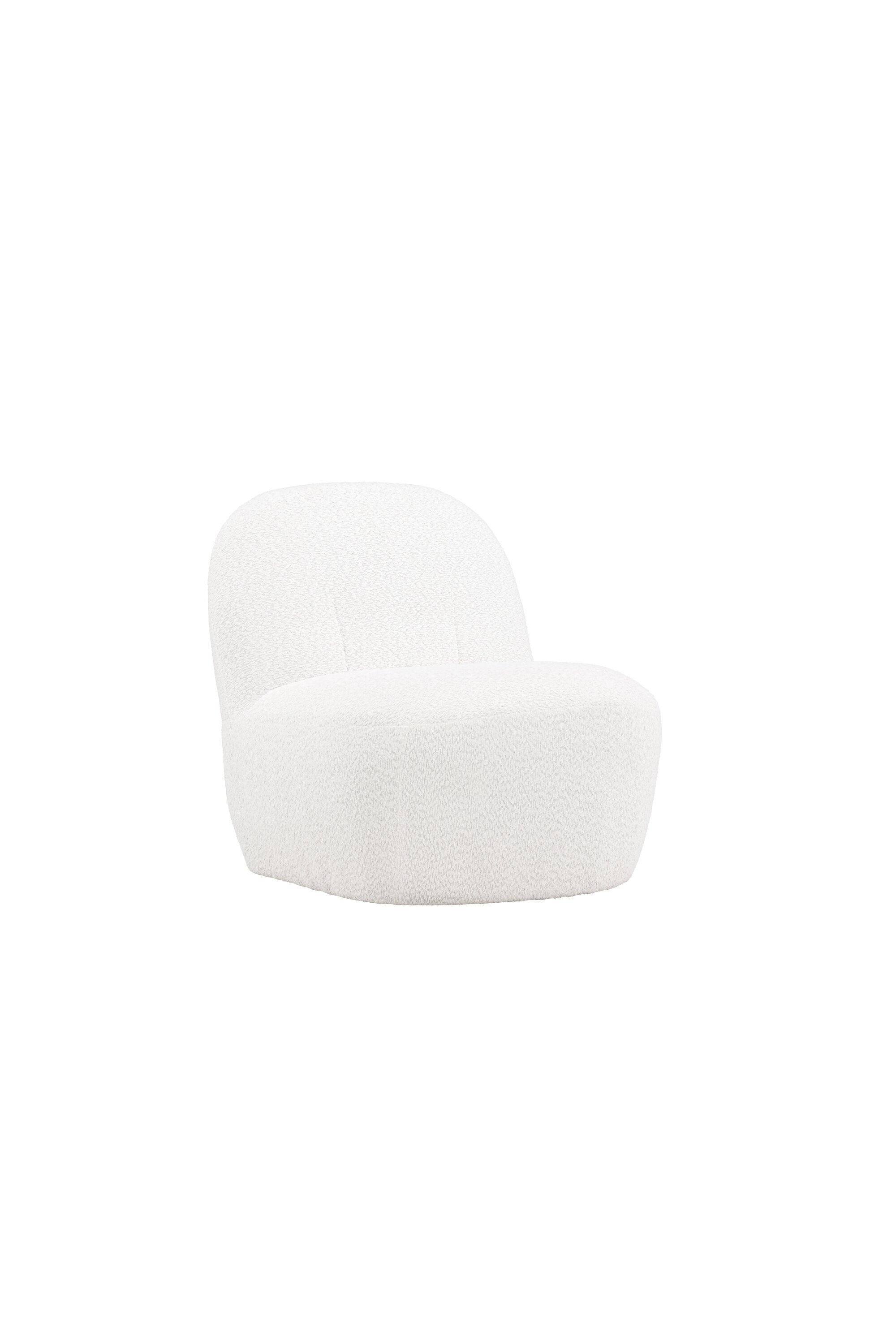 Mahla Loungestuhl in Weiss präsentiert im Onlineshop von KAQTU Design AG. Outdoor-Sessel ist von Venture Home