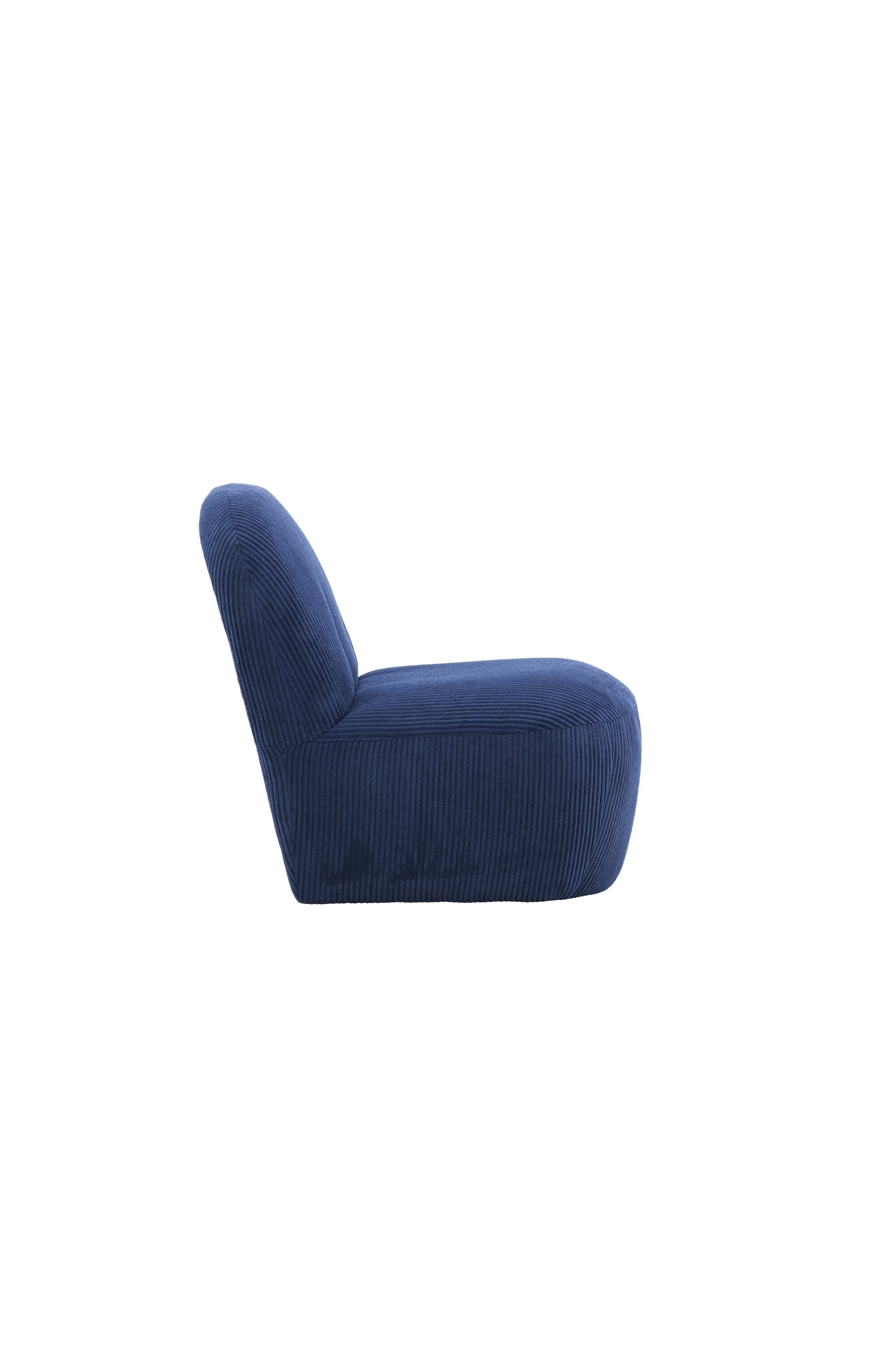 Mahla Loungestuhl in Navy präsentiert im Onlineshop von KAQTU Design AG. Outdoor-Sessel ist von Venture Home