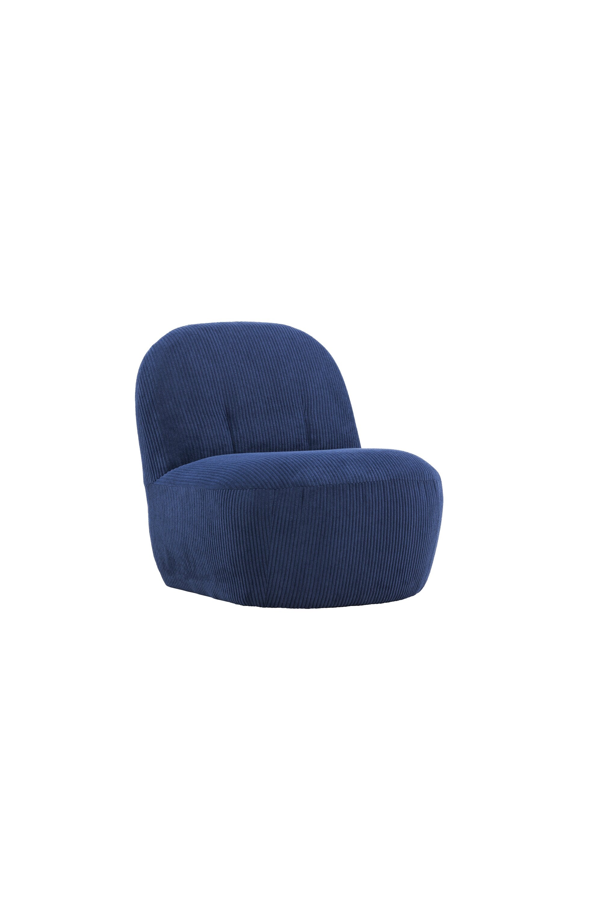 Mahla Loungestuhl in Navy präsentiert im Onlineshop von KAQTU Design AG. Outdoor-Sessel ist von Venture Home