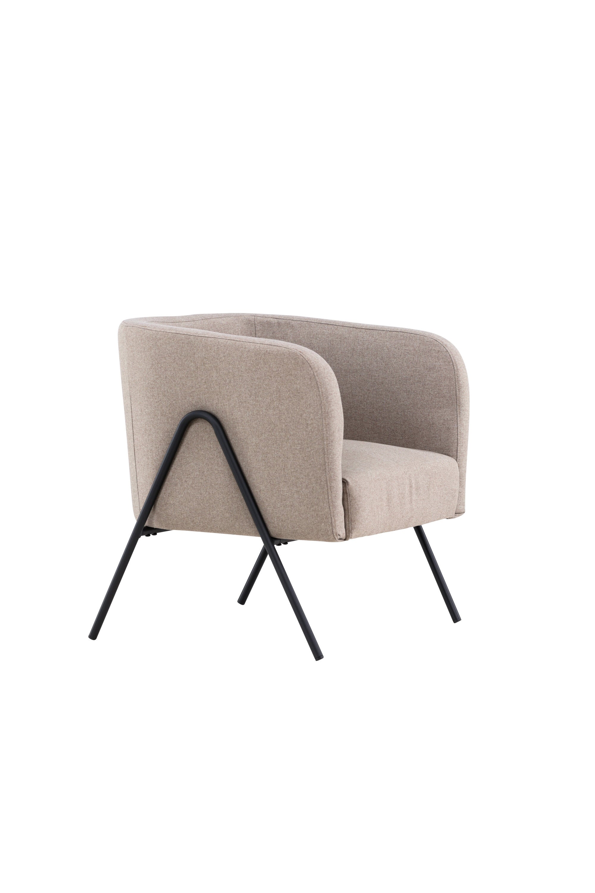 Rika Sessel in Beige präsentiert im Onlineshop von KAQTU Design AG. Sessel mit Armlehnen ist von Venture Home